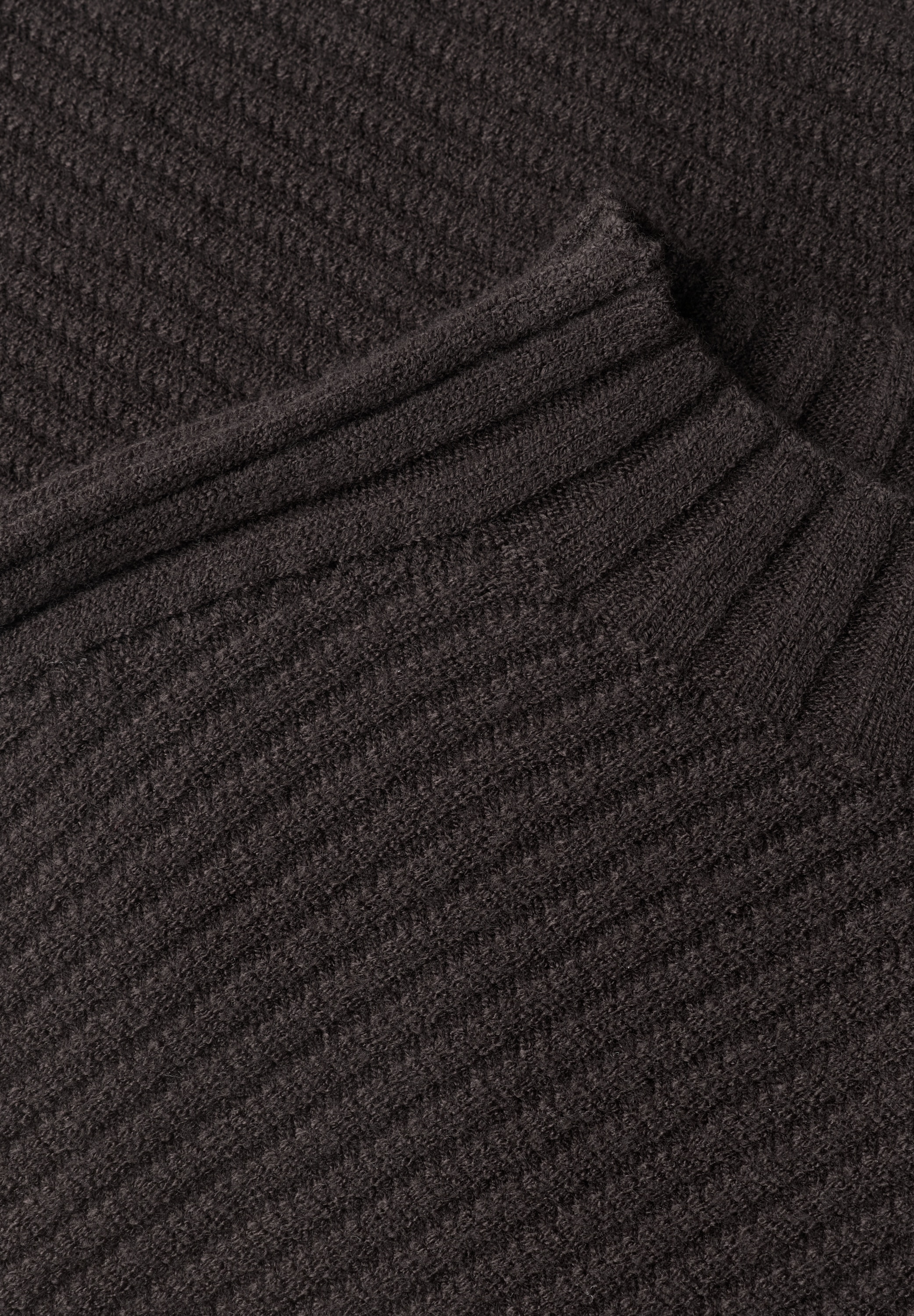 STREET ONE Strickpullover in Unifarbe