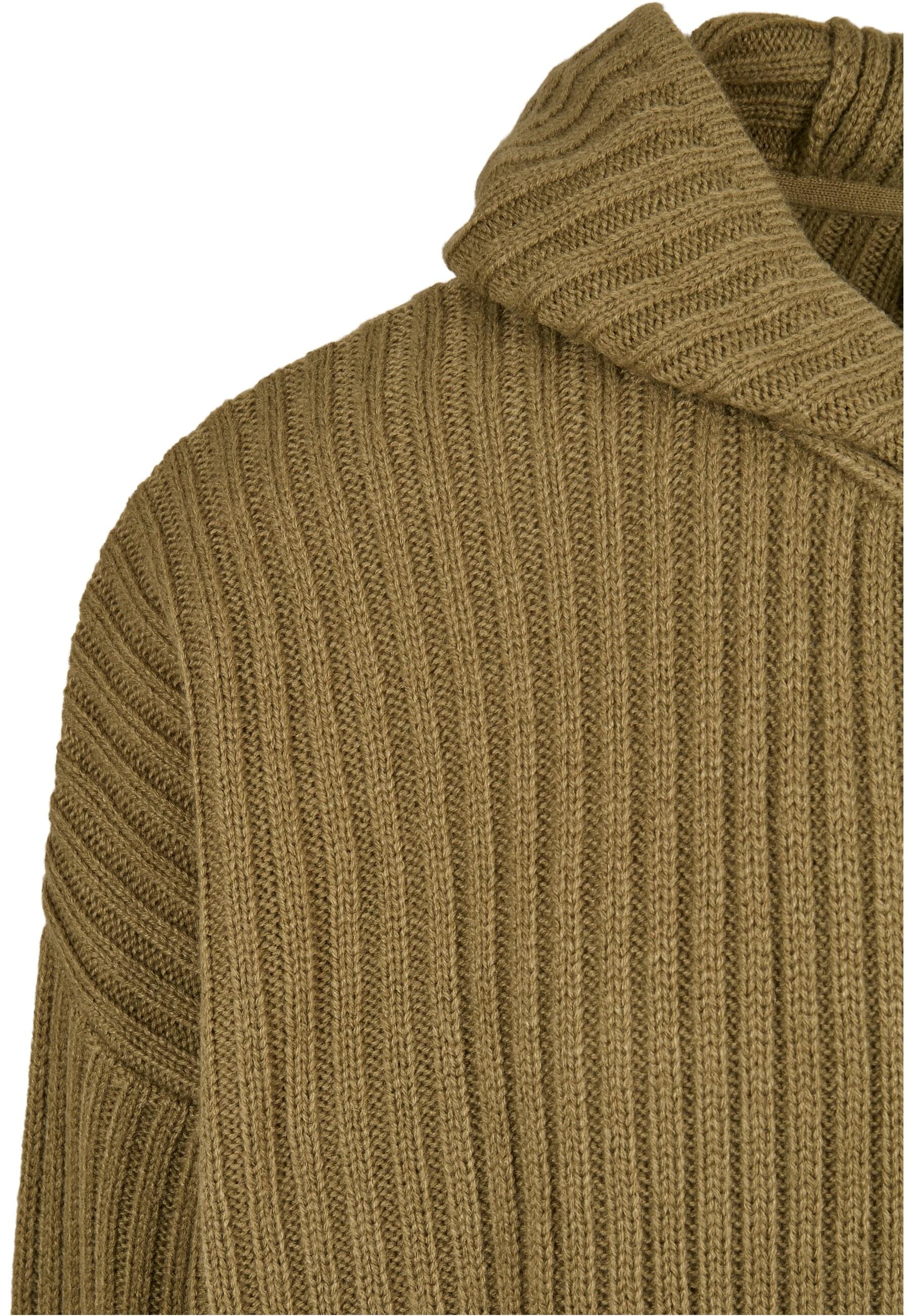 URBAN CLASSICS Kapuzensweatshirt »Urban Classics Herren Knitted Zip Hoody«, (1 tlg.)