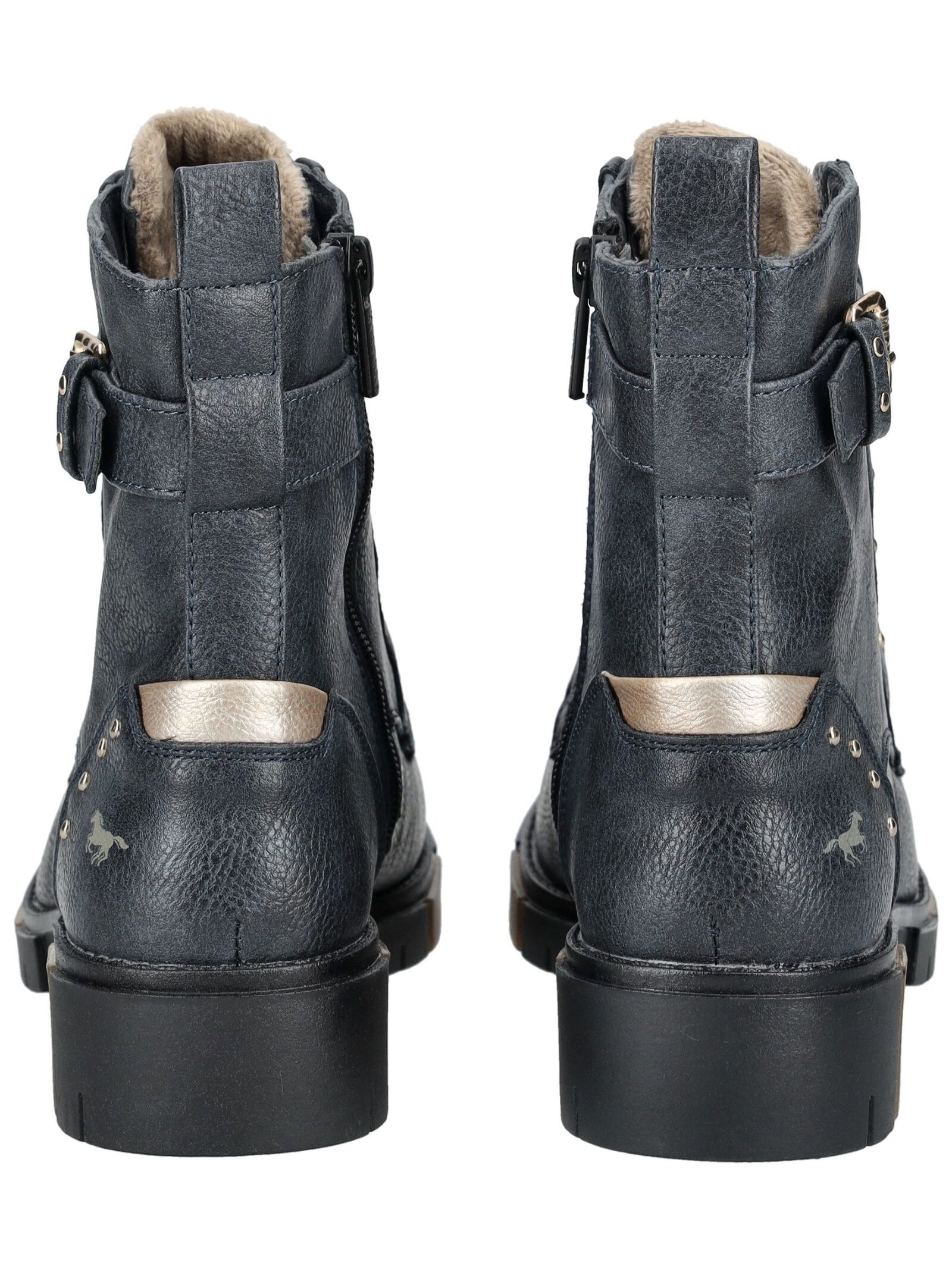 Mustang Shoes Schnürstiefelette »Mustang Shoes Stiefelette Lederimitat«
