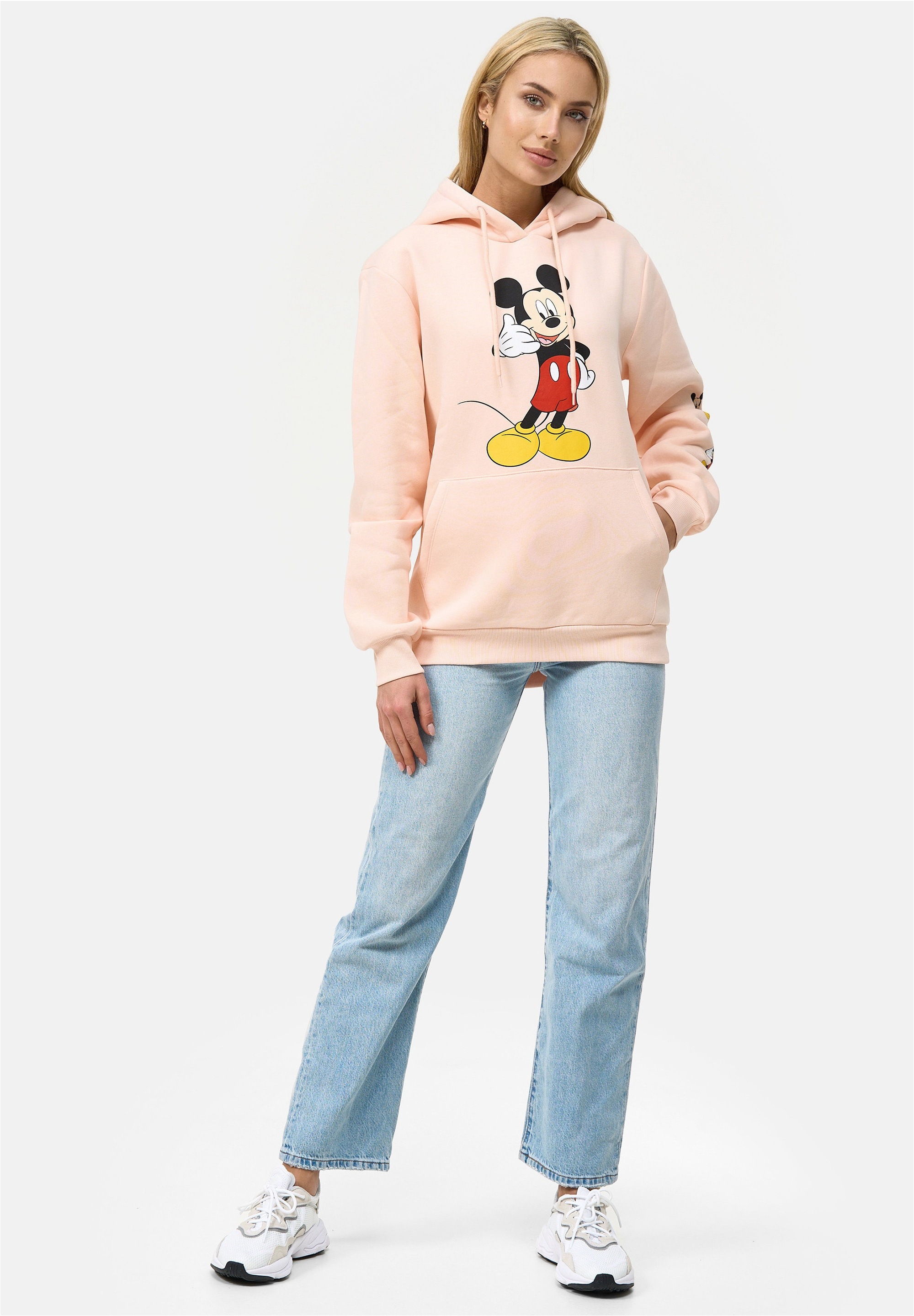 Recovered Kapuzensweatshirt "Mickey Mouse", mit coolem Mickey Mouse-Print günstig online kaufen