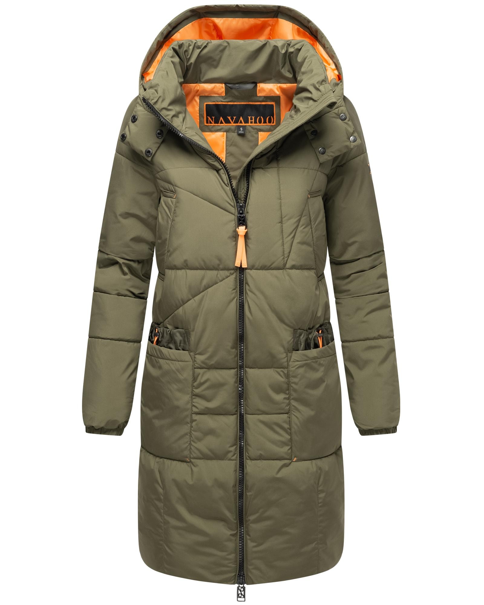 Navahoo Steppmantel "Bliblablubb 14", Warmer gesteppter Damen Mantel günstig online kaufen