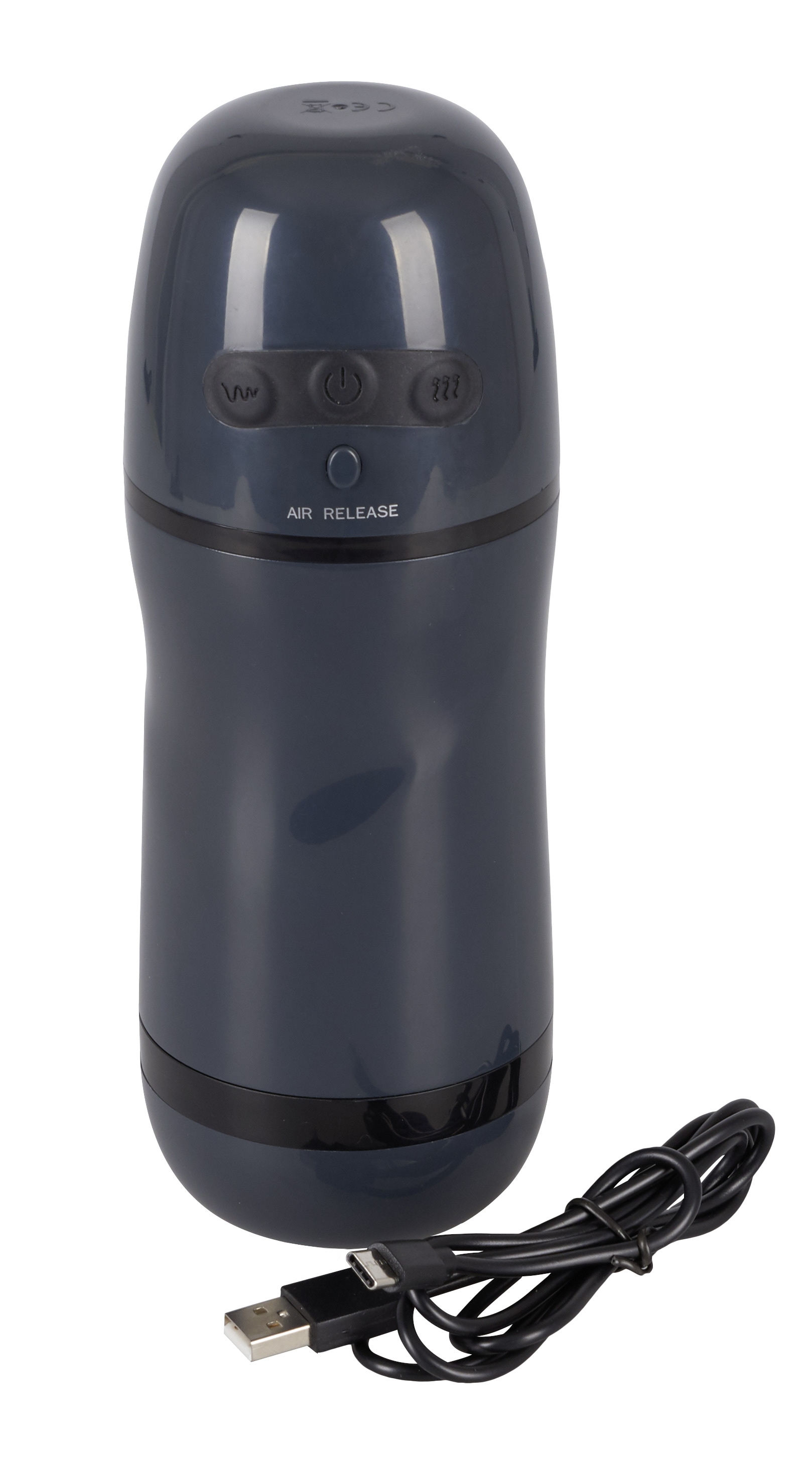 REBEL Masturbator »Masturbator mit Vibration Masturbator with 2 Functions«