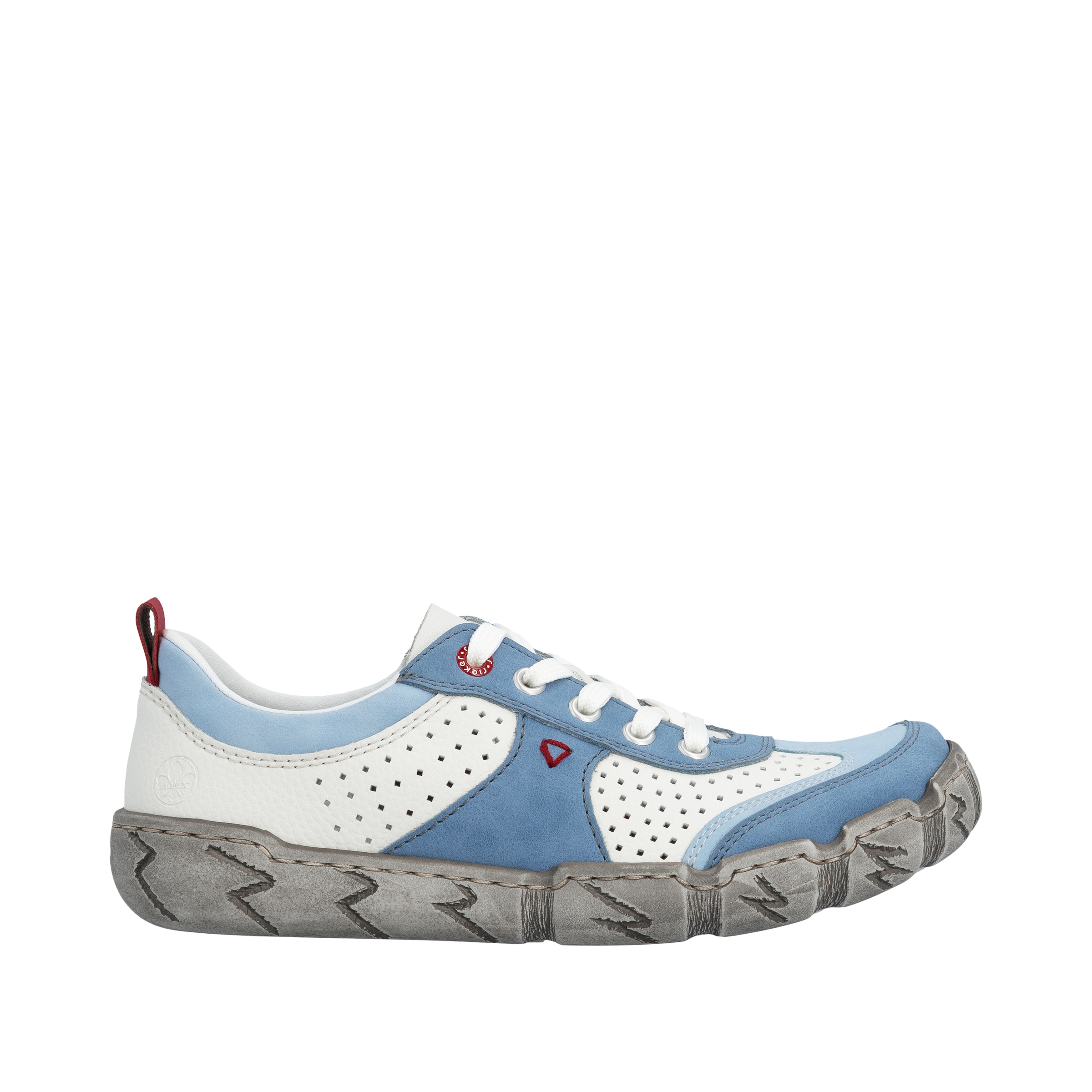Rieker Sneaker  Schnürschuh, Halbschuh, Freizeitsneaker mit Perforation