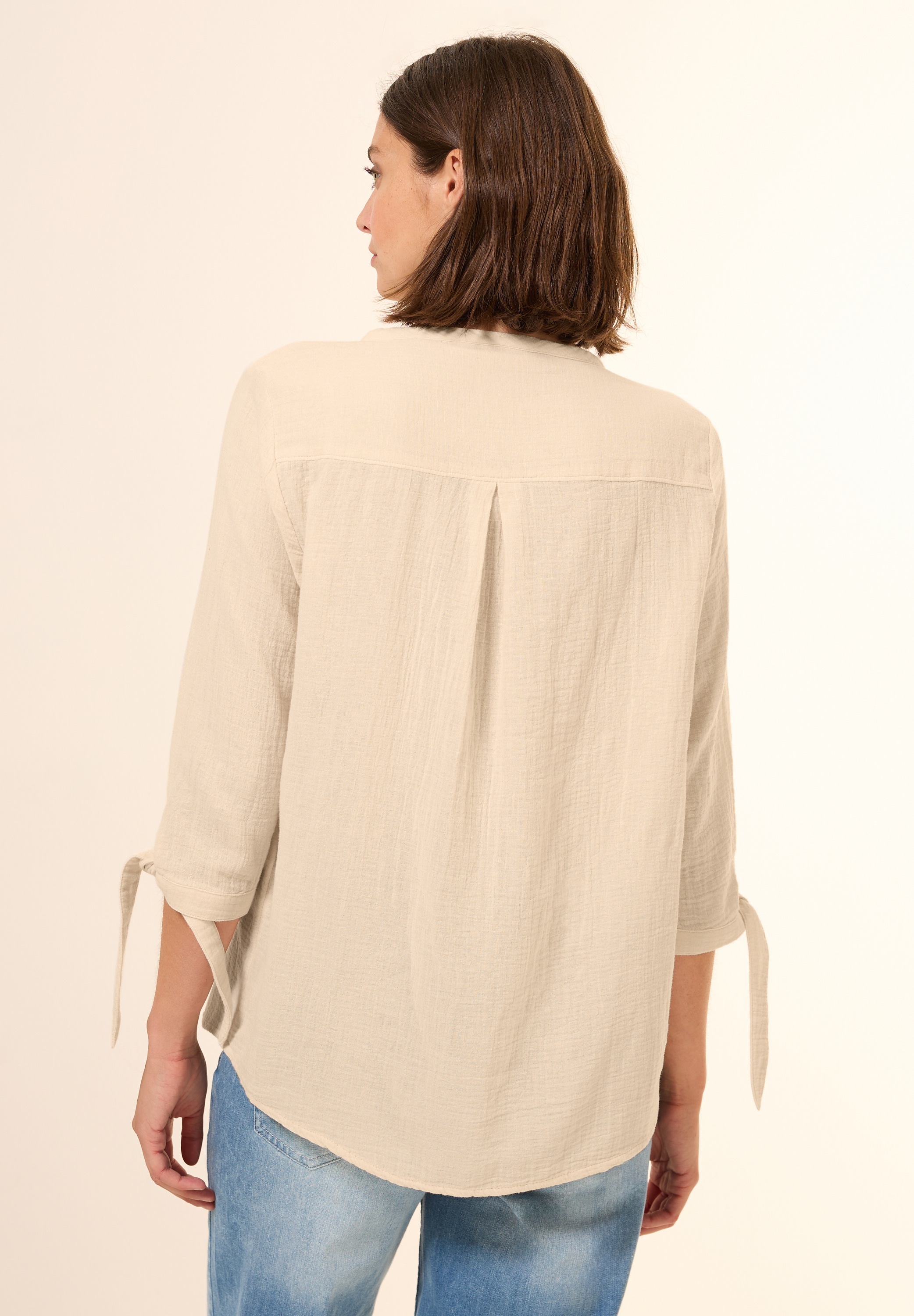 Cecil Klassische Bluse, aus reiner Baumwolle