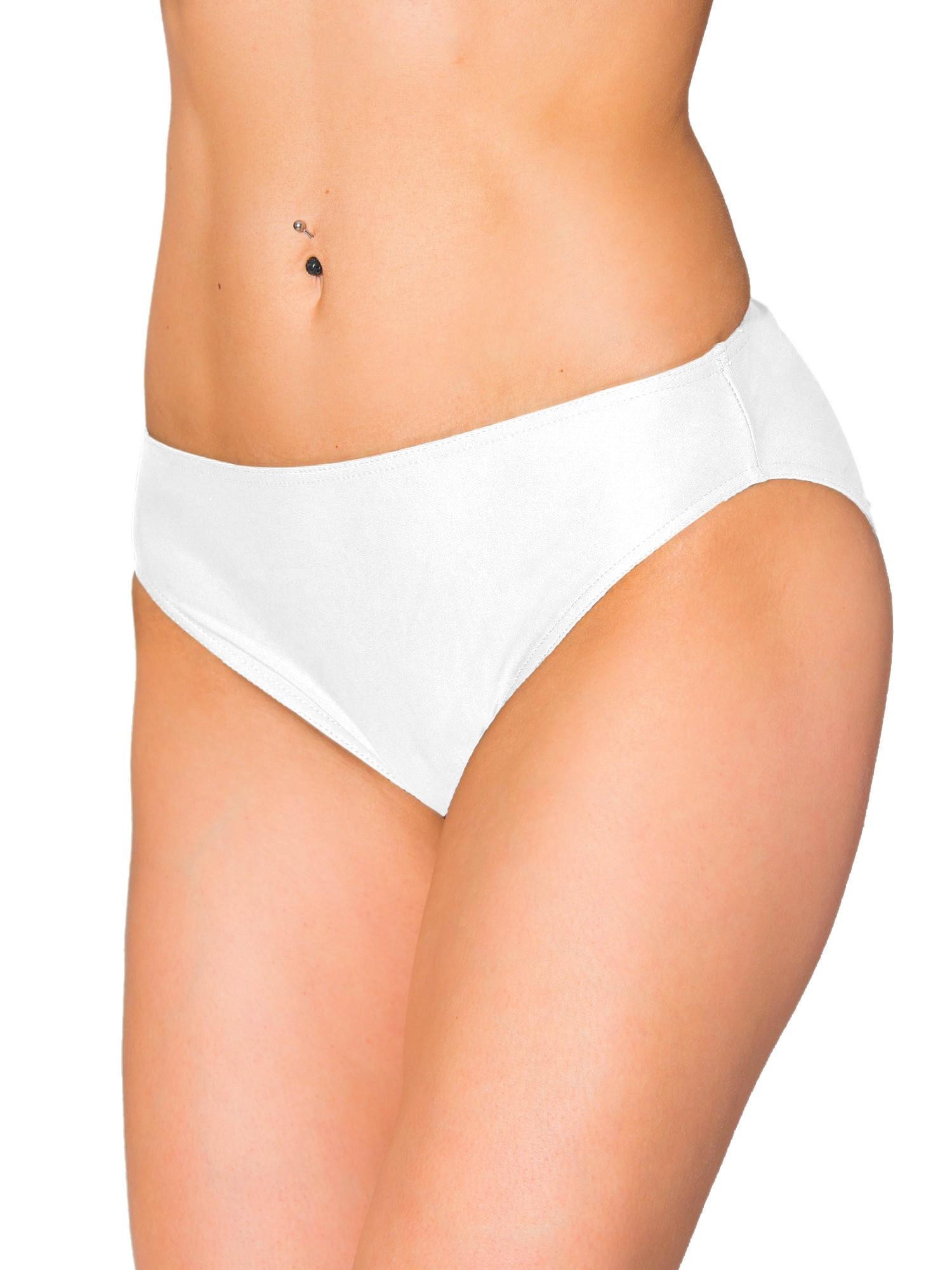 AQUARTI Bikini-Hose "Bikinihose Aquarti Damen Bikini Hose mit mittelhohem Bund"