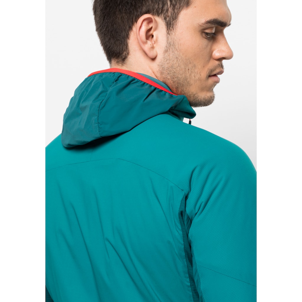 Jack Wolfskin Outdoorjacke »ALPSPITZE INS HOODY M«, mit Kapuze