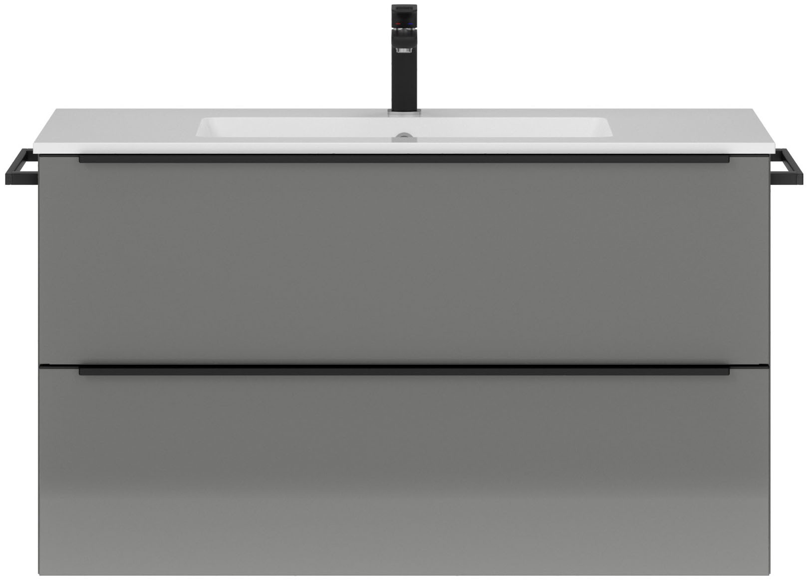 nobilia Waschtisch-Set "Levere" vormontiert, mit Soft-Close, 1 Stk. tlg. günstig online kaufen