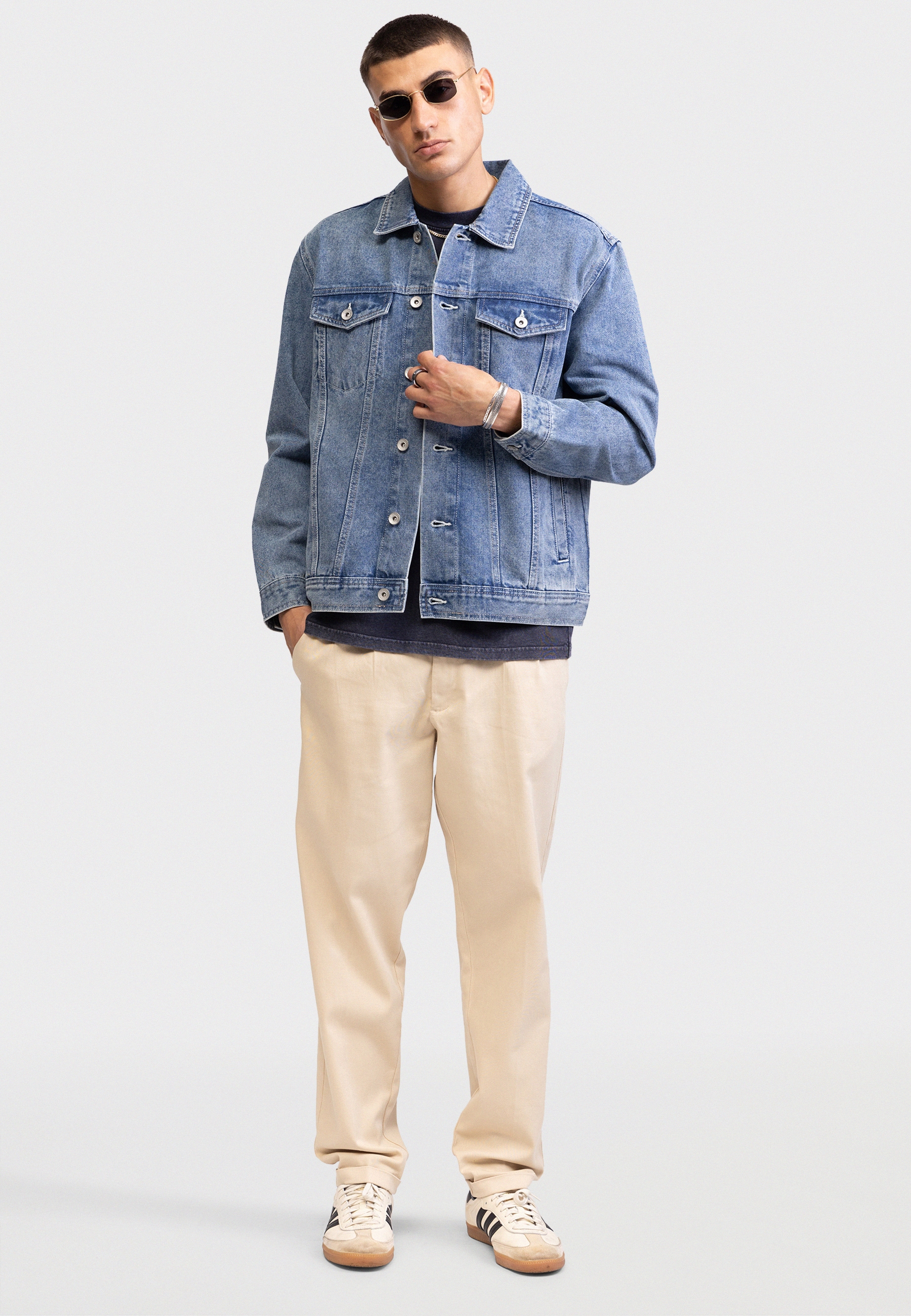 REDEFINED REBEL Funktionsjacke »Redefined Rebel Jacket RRAiden Jacket Denim REGULAR FIT«