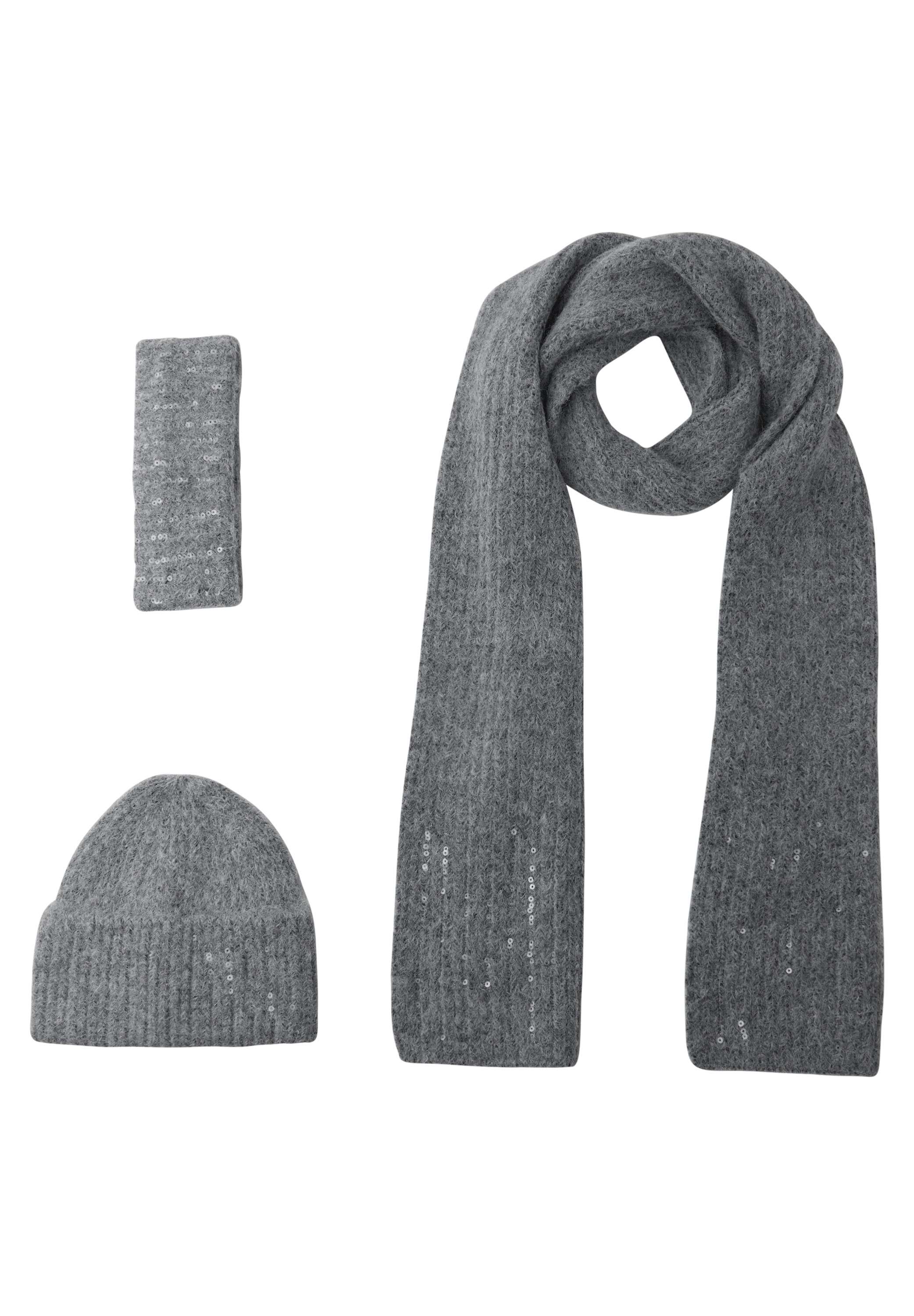 STREET ONE Strickmütze aus softem Materialmix