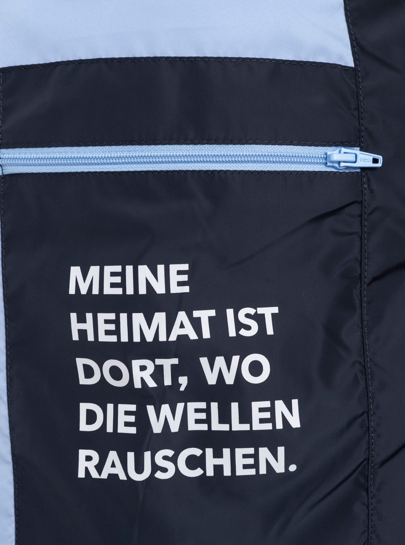 Zwillingsherz Steppweste »"Strandglück"« Kapuze, Eingriffstaschen, Ankermotiv