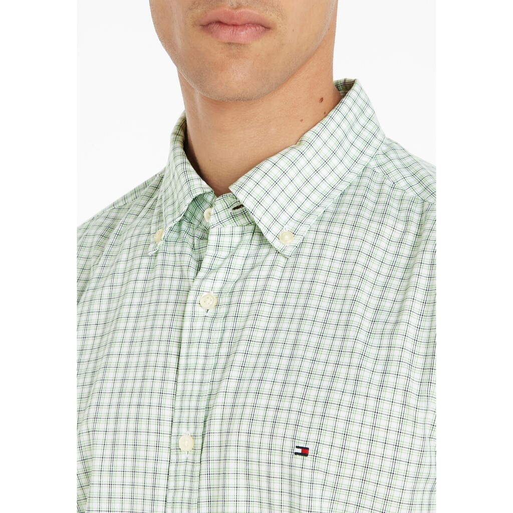 Tommy Hilfiger Langarmhemd »NATURAL SOFT GRID CHK SF SHIRT«