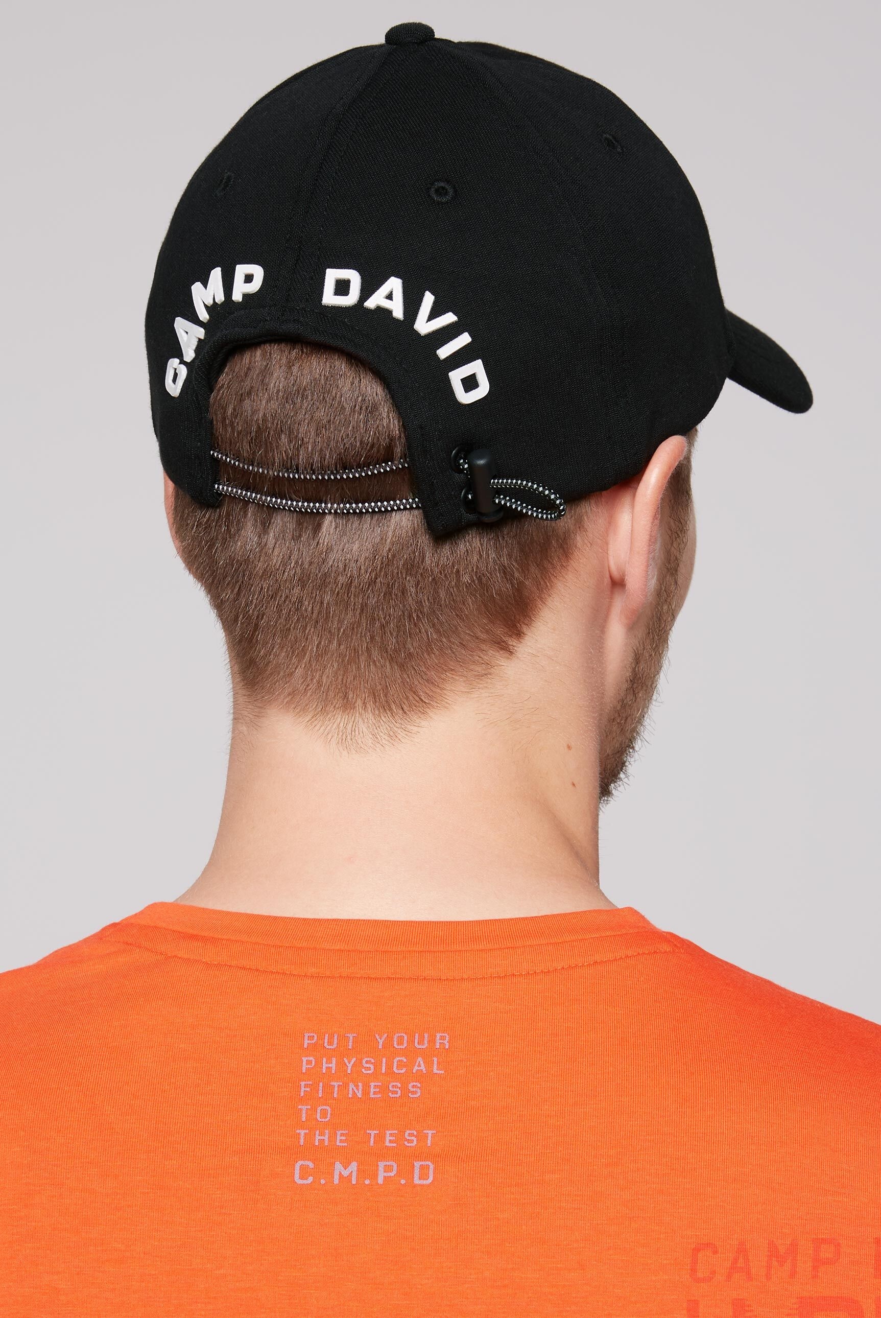 CAMP DAVID Baseball Cap, mit Gummizug hinten