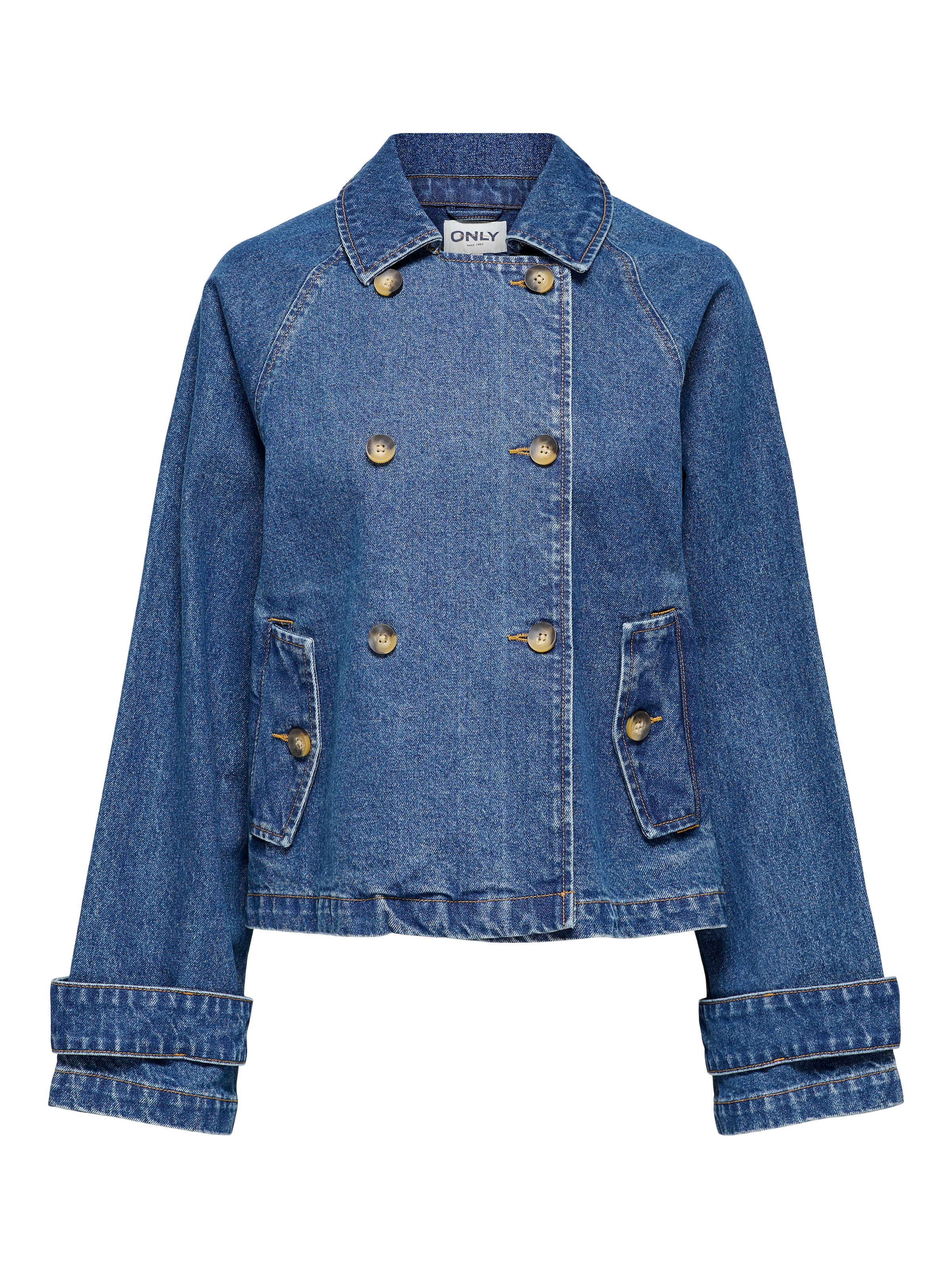 ONLY Jeansjacke »ONLAPRIL SHORT DNM TRENCH AKM«