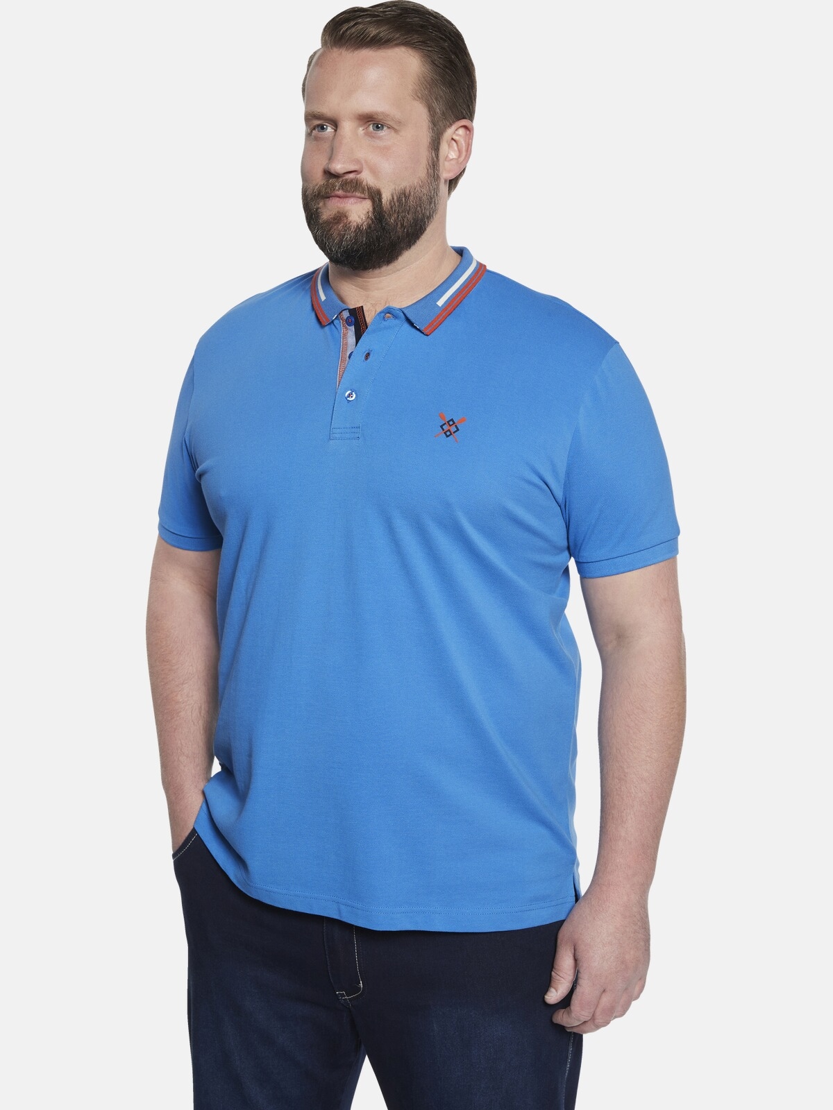 Poloshirt »Poloshirt EARL EMLYN«, mit Ruder-Aufdruck