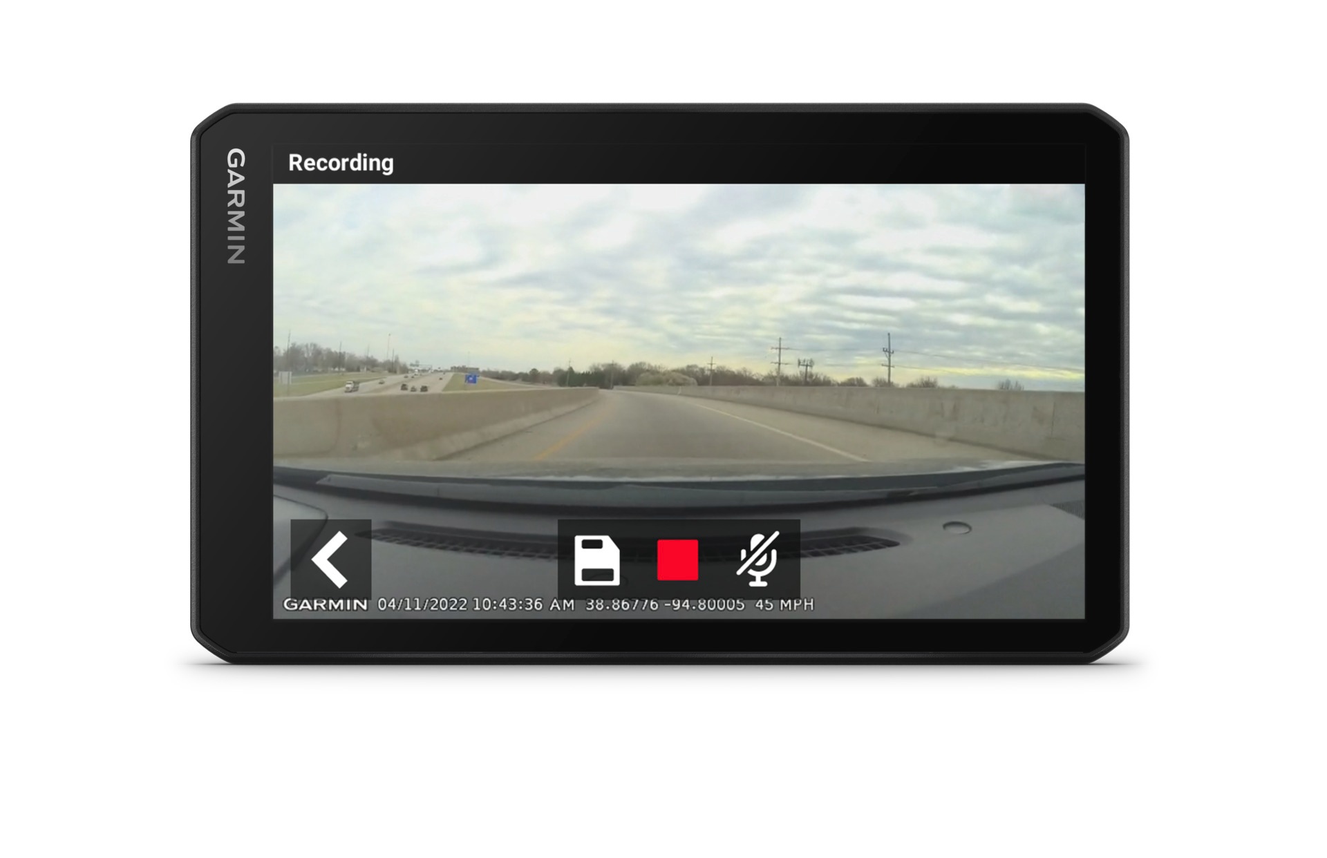 GARMIN Navigationsgerät "CAMPERCAM 795 EU", B:15cm H:10cm T:25cm, schwarz, Navigationsgeräte