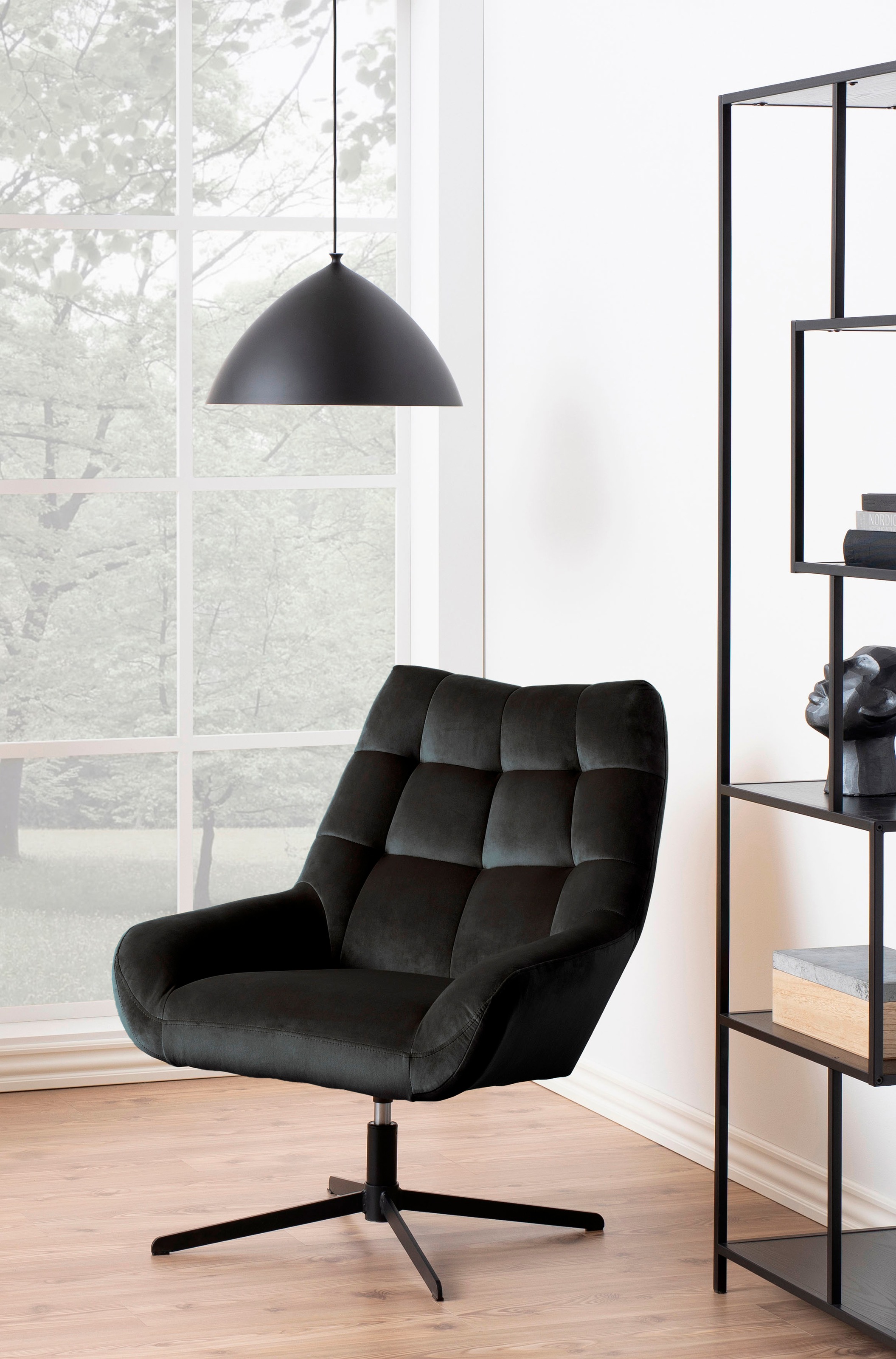 ACTONA GROUP Drehsessel "Potsdam" 1, 1 Stk. tlg. Drehfunktion und quadratis günstig online kaufen