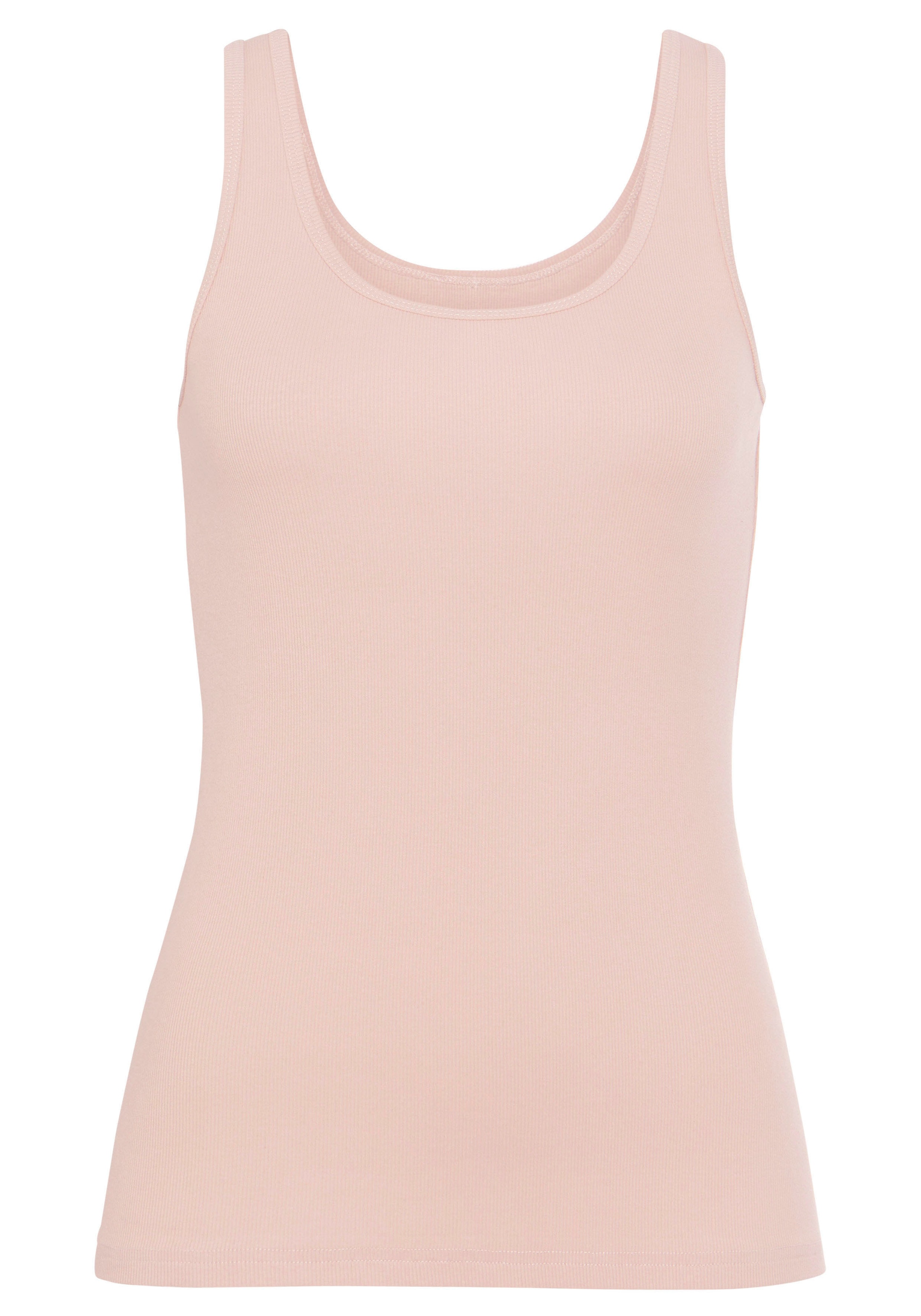 Vivance Unterhemd, (2er-Pack), aus besonders weicher Rippware