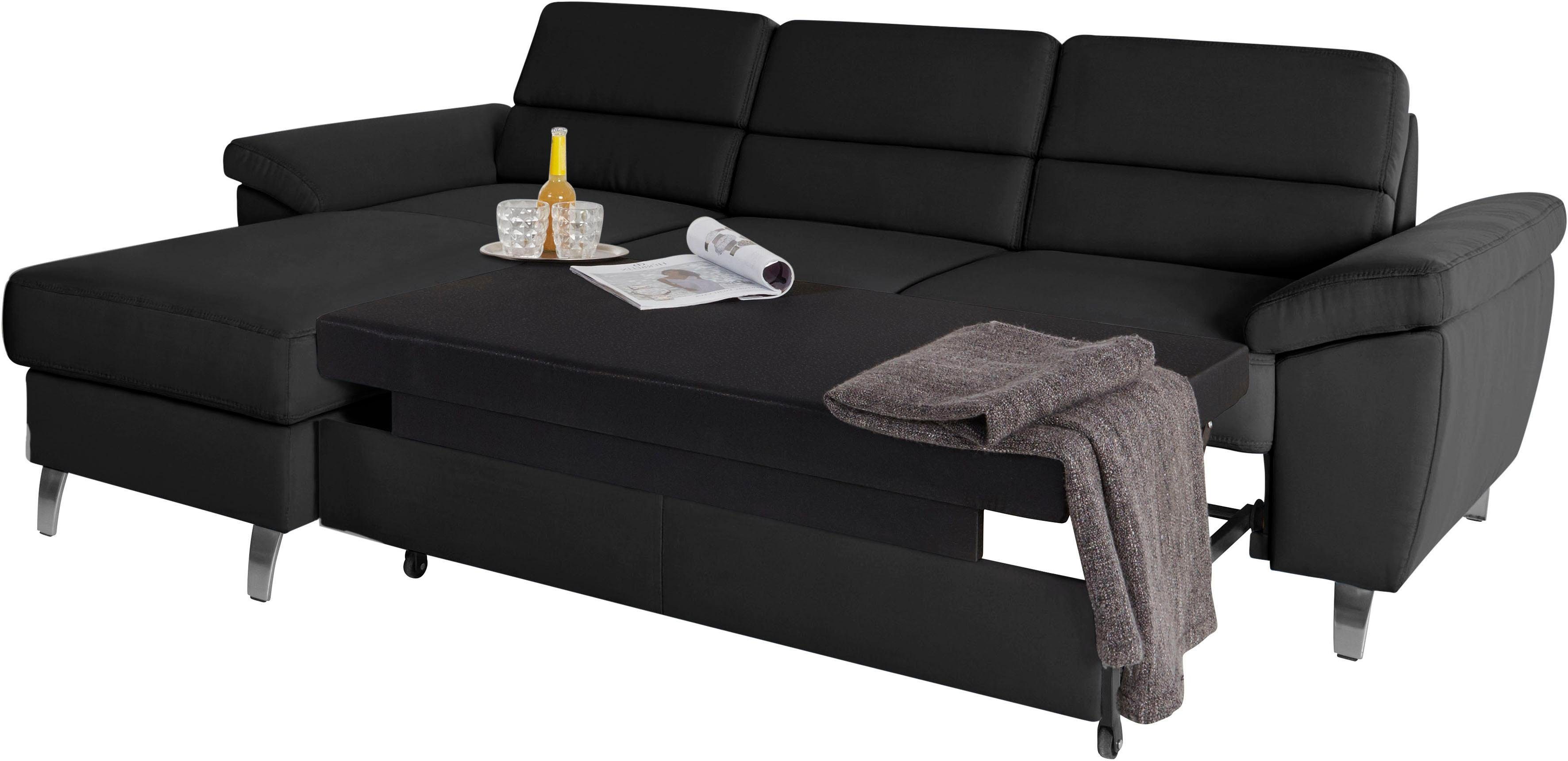 Thumbnail - sit&more Ecksofa "Sorano L-Form" wahlweise mit Bettfunktion und Bettkasten