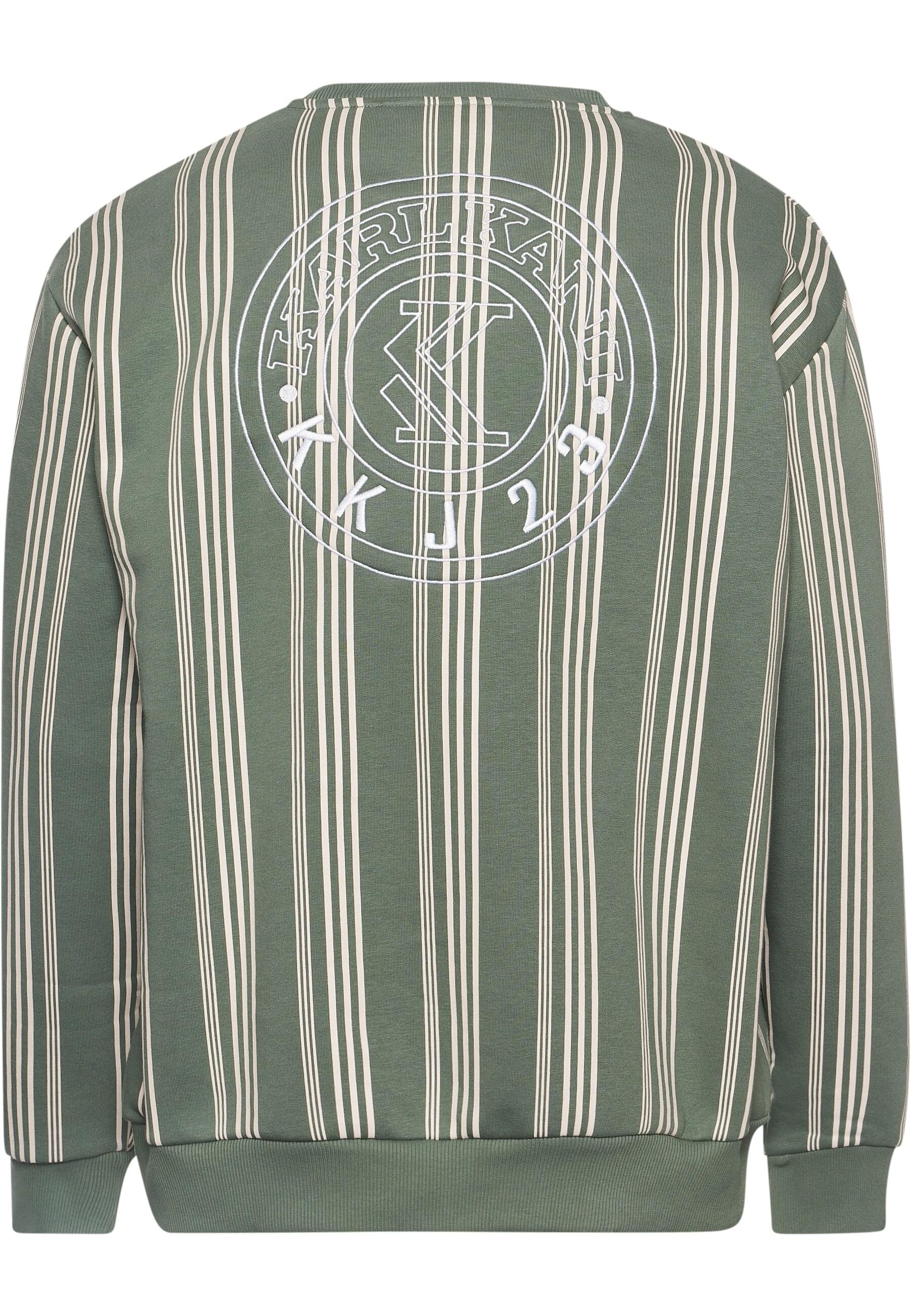 Karl Kani Langarmshirt »Karl Kani Herren KM233-027-1 KK Small Signature Striped Crew«, (1 tlg.)