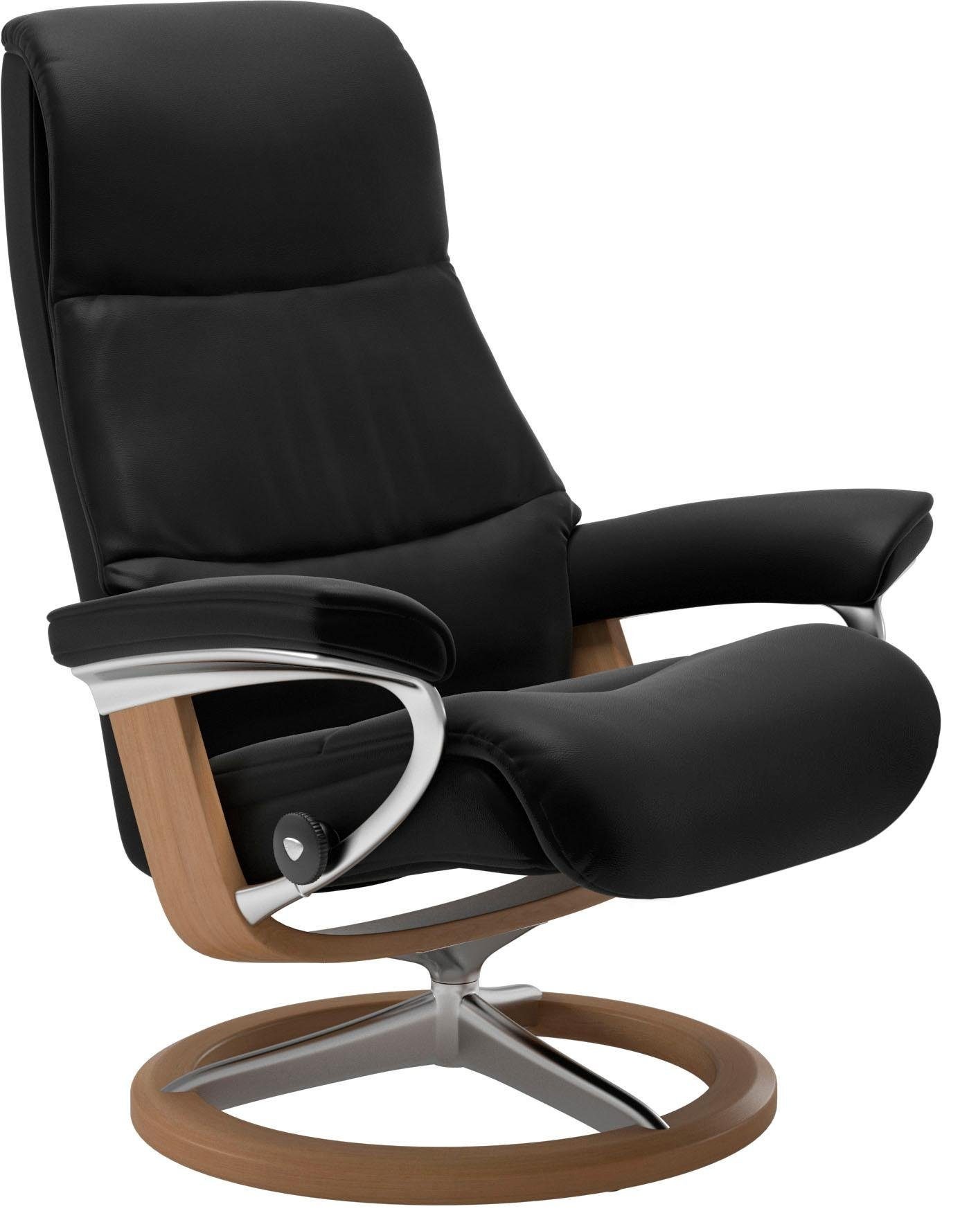Stressless Relaxsessel "View" Set, Relaxsessel mit Hocker, mit Signature Ba günstig online kaufen