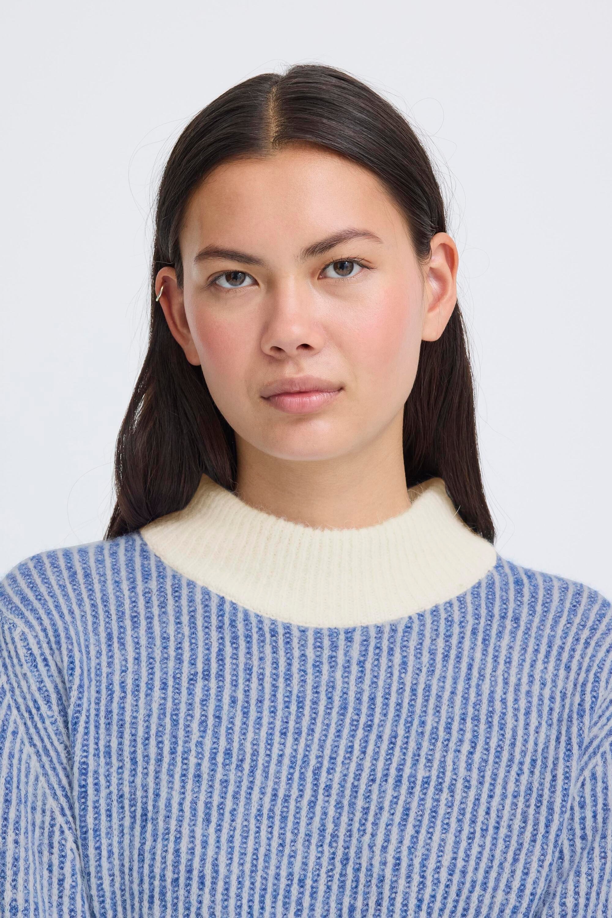 Ichi Strickpullover »Damen Langarm IHKAMARA«