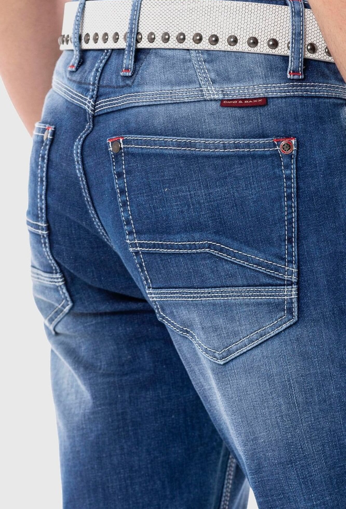 Cipo & Baxx Slim-fit-Jeans »Cipo & Baxx Jeans« in Slim-Fit