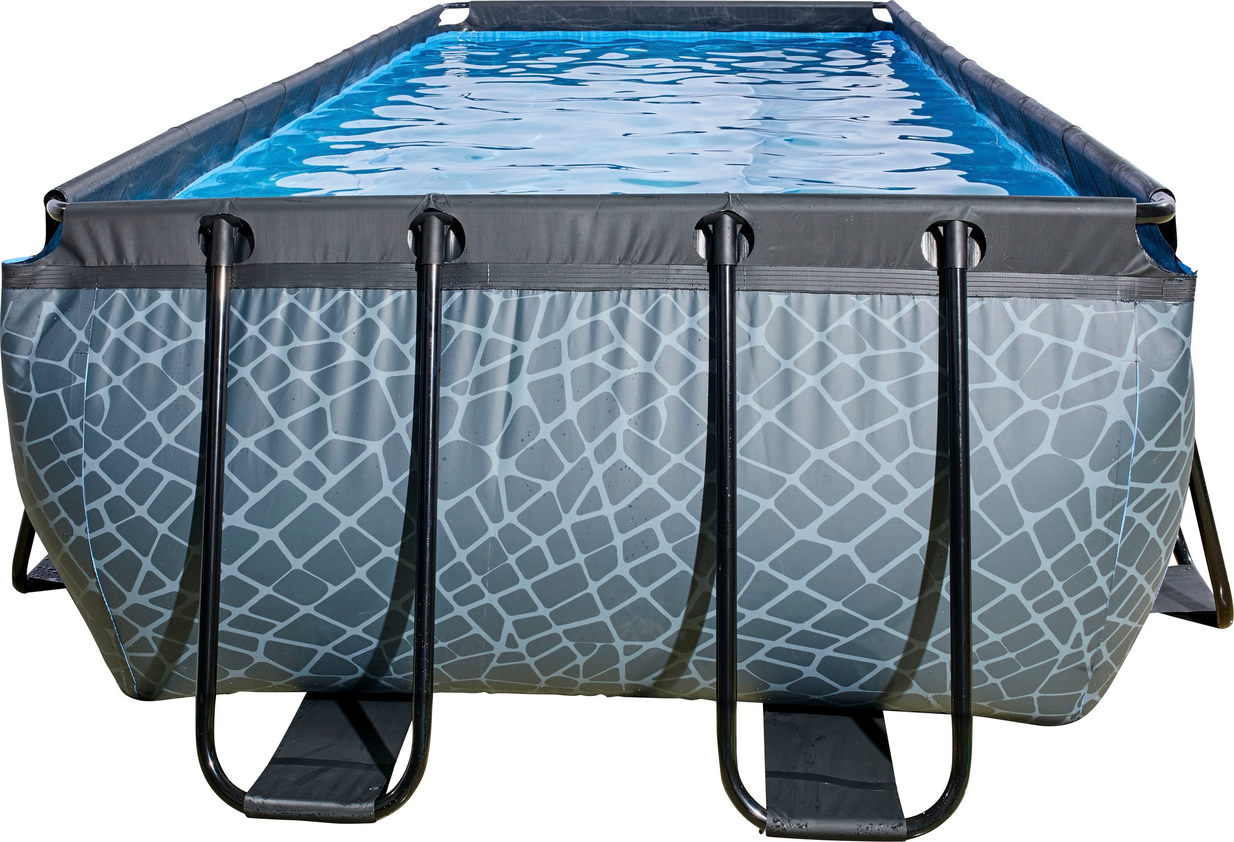 EXIT Framepool BxLxH: 200x400x122 cm, mit Kartuschenfilter und Sicherheitsl günstig online kaufen