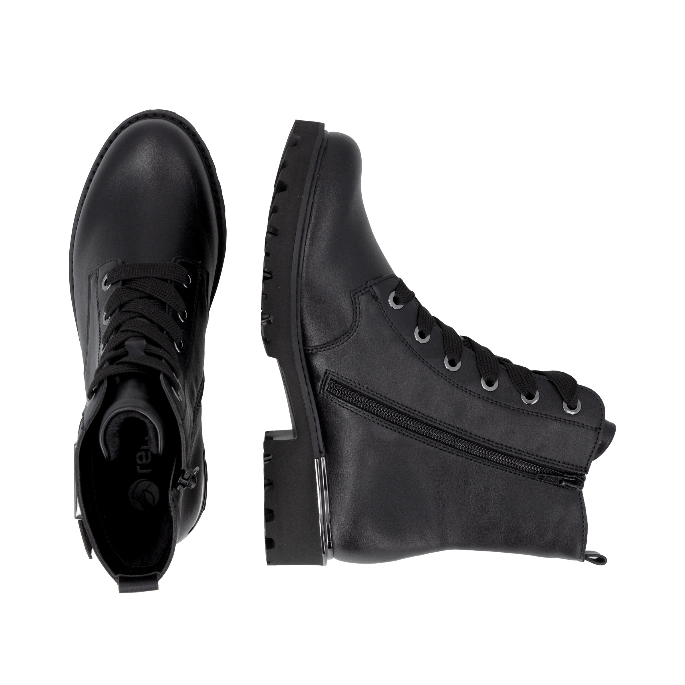 Remonte Schnürstiefelette  Schnürboots, Workerboots mit Profilsohle