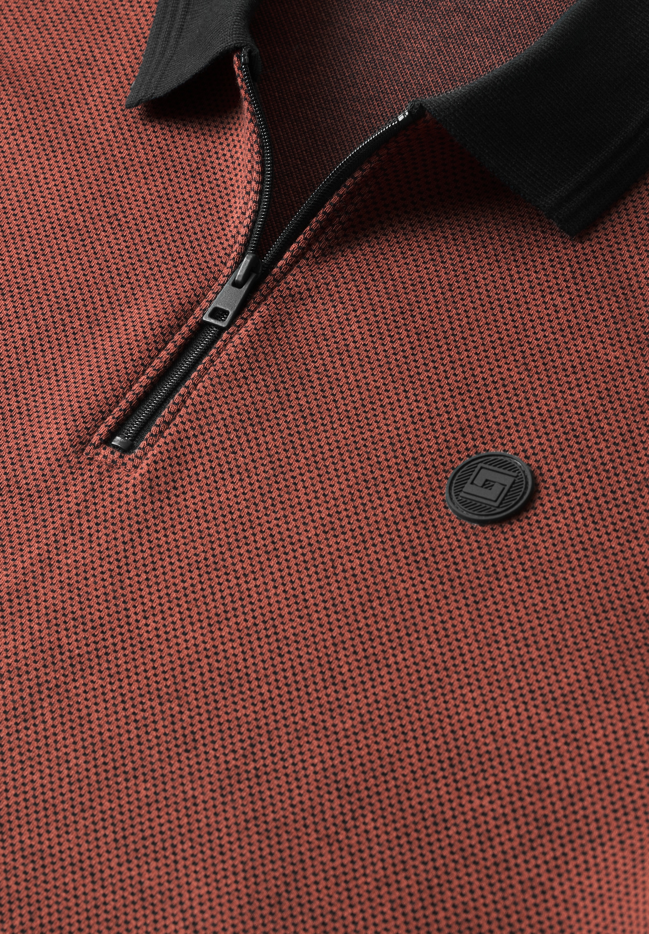 STREET ONE MEN Poloshirt aus reiner Baumwolle