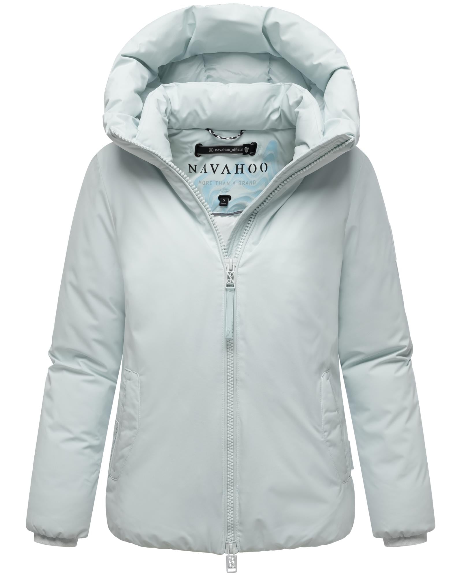 Navahoo Winterjacke "Blütenlicht 14", mit Kapuze, Warme Damenjacke mit hohe günstig online kaufen
