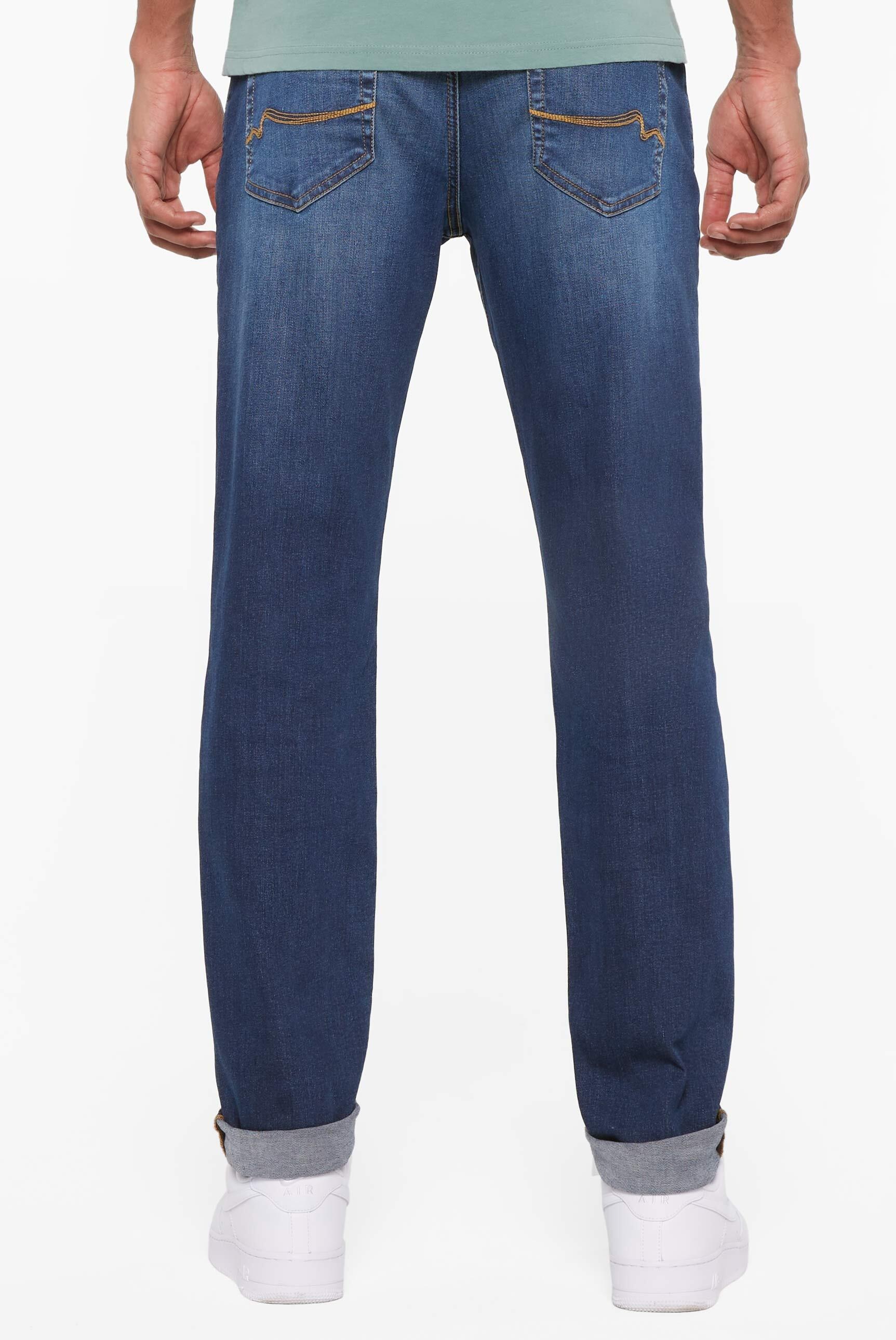 Harlem Soul Slim-fit-Jeans, mit normaler Leibhöhe