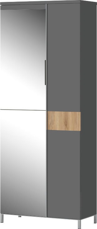 mit Funktion Garderobenschrank lackiert, of | BAUR Style Places Soft-Close- »Onyx«, UV