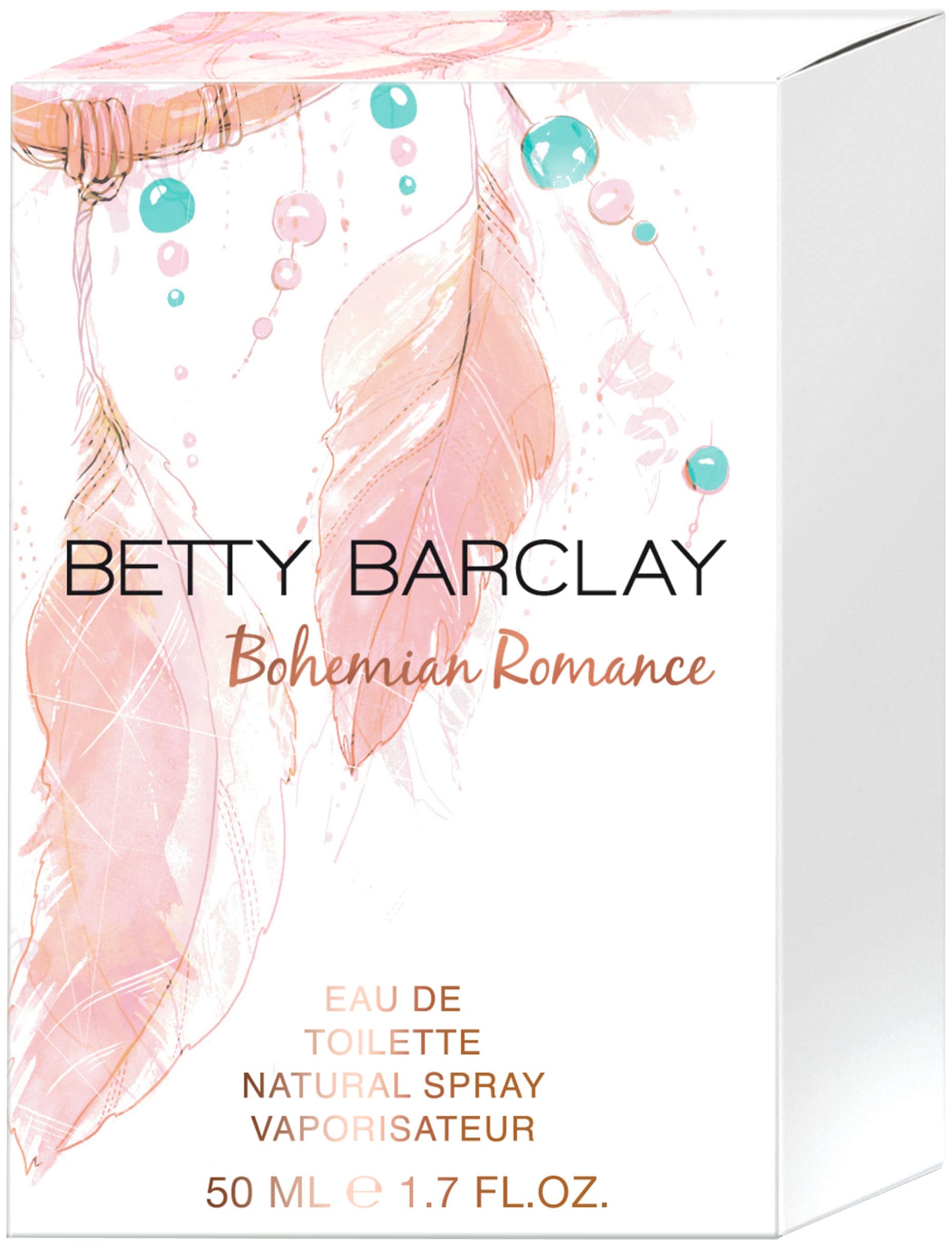 Betty Barclay Eau de Toilette »Betty Barclay Bohemian Romance EDT NATURAL SPRAY 50 ML« Packung, 1 Stk. mit fruchtigen Noten