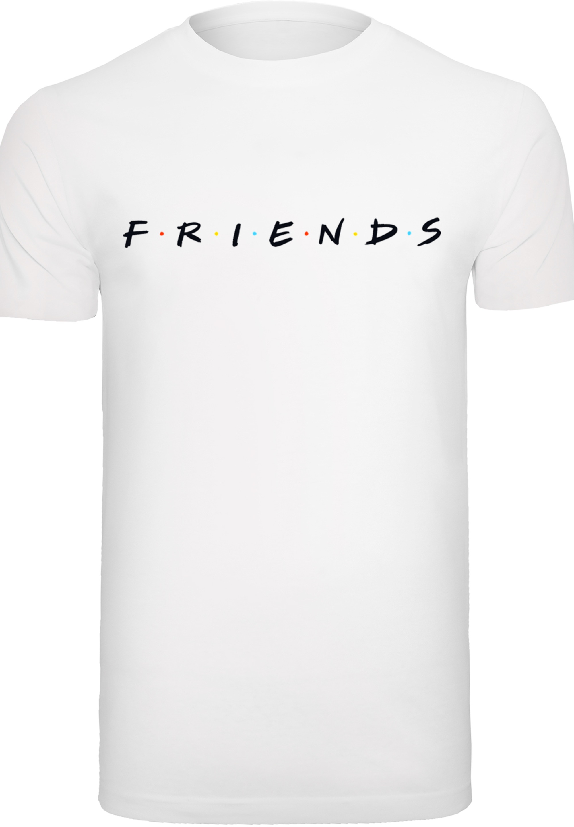 F4NT4STIC T-Shirt "FRIENDS TV Serie Text Logo WHT", Herren,Premium Merch,Re günstig online kaufen