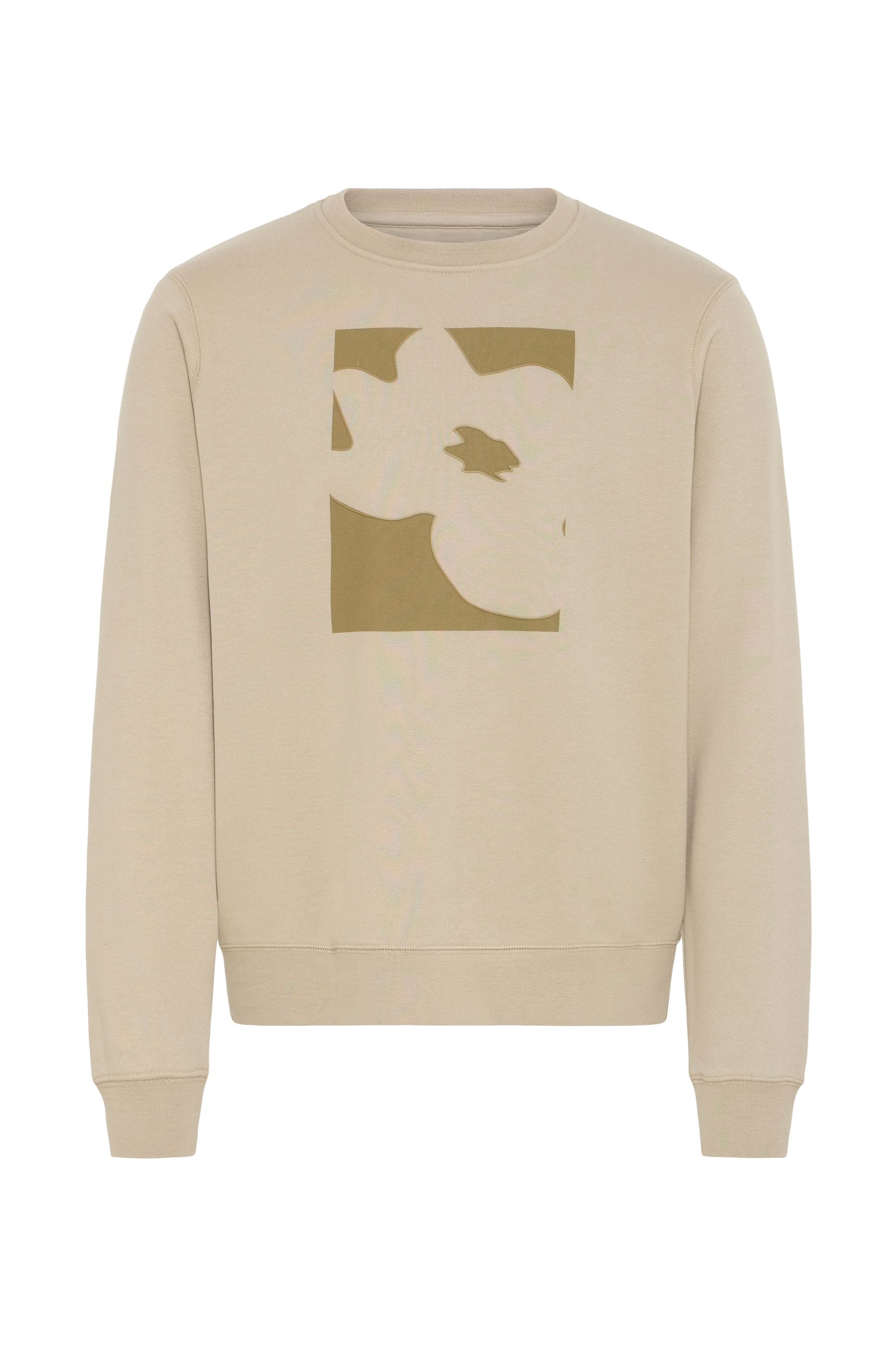 Blend Rundhalspullover »BHKylo« Moderner Sweat-Pullover mit Print