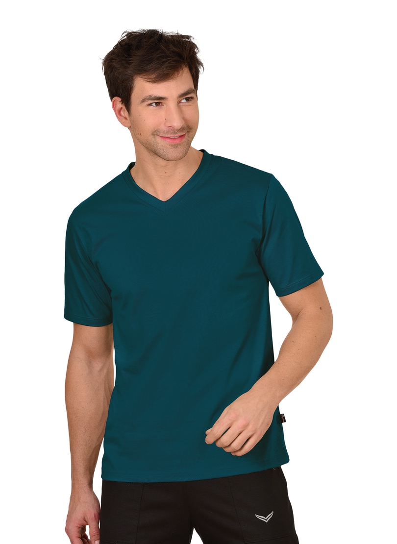 Trigema T-Shirt "TRIGEMA V-Shirt DELUXE Baumwolle", (1 tlg.) günstig online kaufen