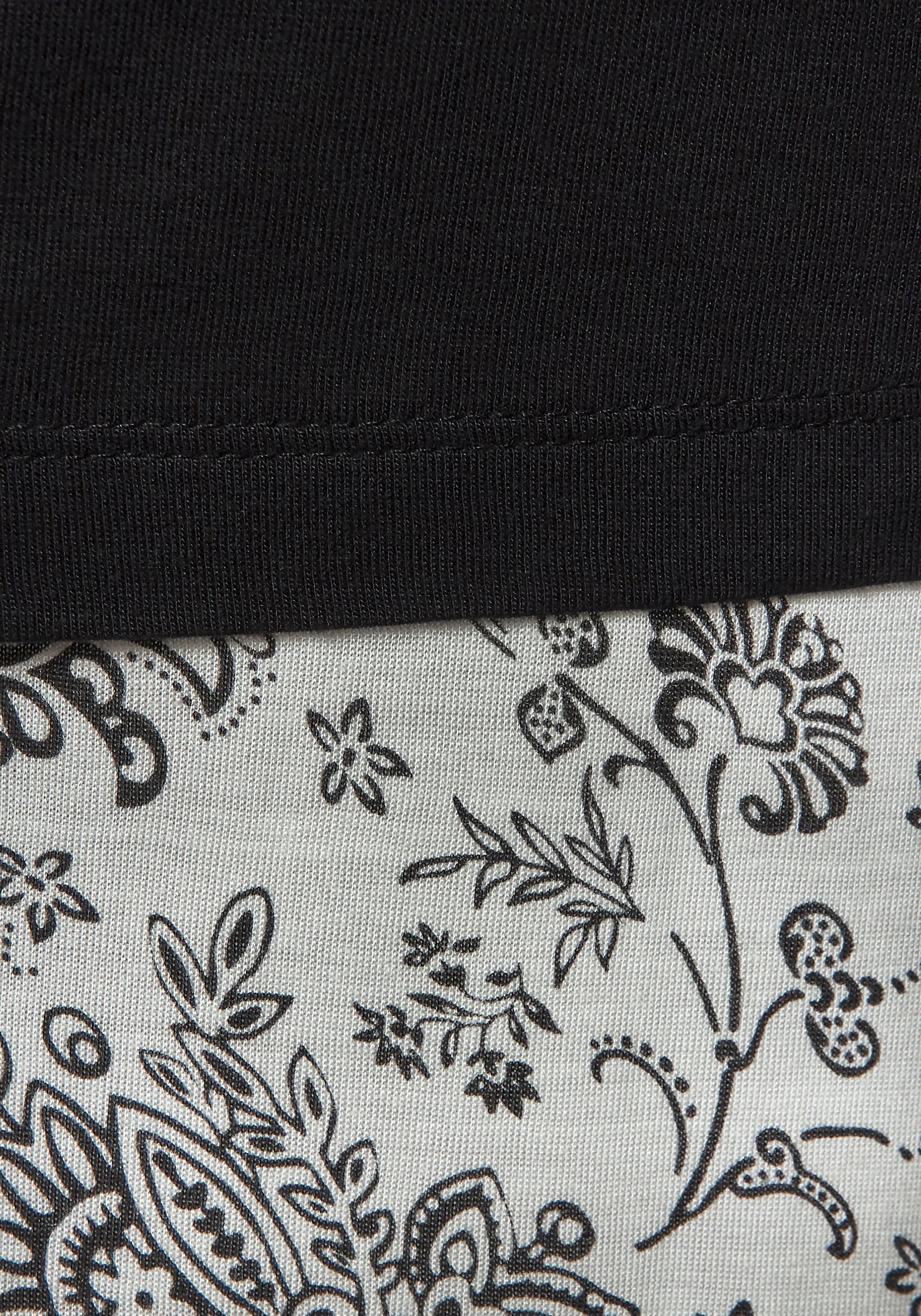 Vivance Dreams Pyjama, (2 tlg.), mit Paisleymuster