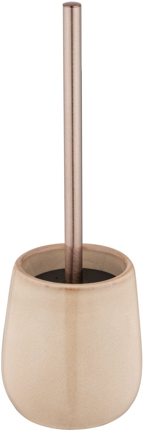 WENKO WC-Garnitur "Sirmione" aus Edelstahl  Keramik  Kunststoff günstig online kaufen