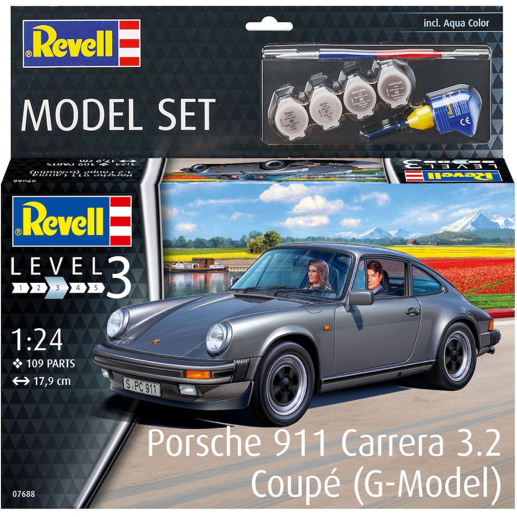 Revell® Modellbausatz »Porsche 911 Carrera Coupé«, 1:24