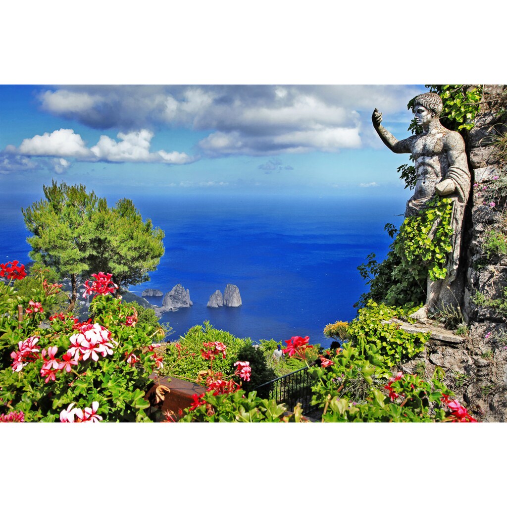 Papermoon Fototapete »Capri Island View«