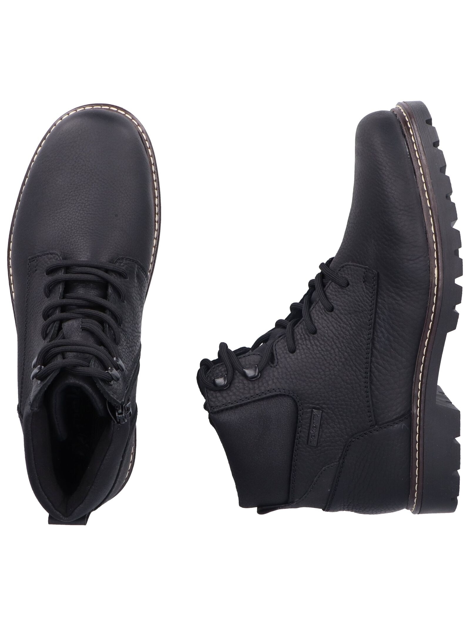 Rieker Schnürstiefelette »Rieker Stiefelette Glattleder«