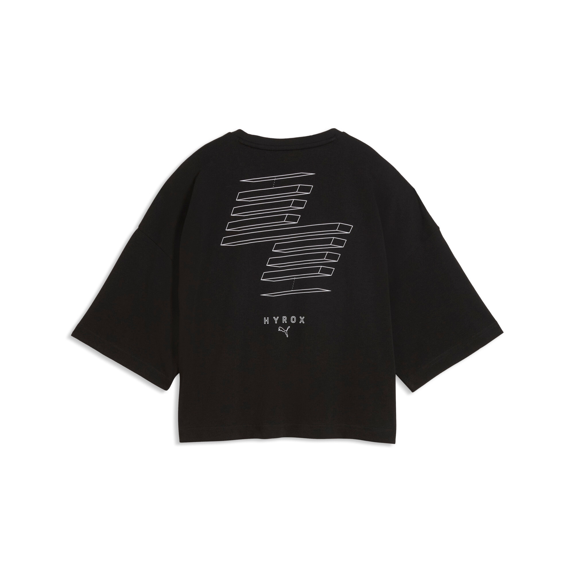 PUMA Trainingsshirt »W  X HYROX CROPPED LIFESTYLE TEE« Regular Fit, Kurzarm, für sportliche Aktivitäten