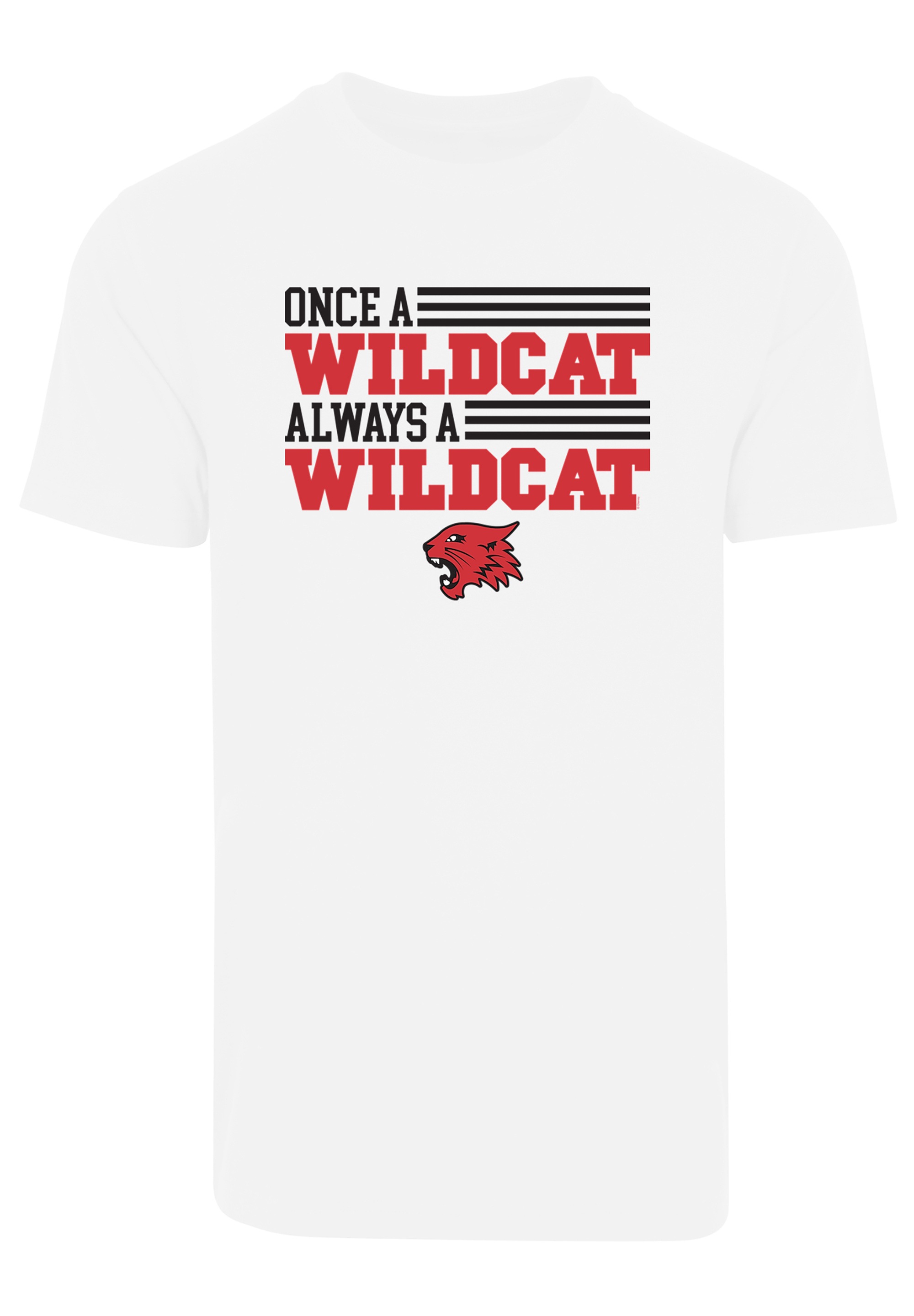 F4NT4STIC T-Shirt »Disney High School Musical Wildcat«, Herren,Premium Merch,Regular-Fit,Basic,Bedruckt