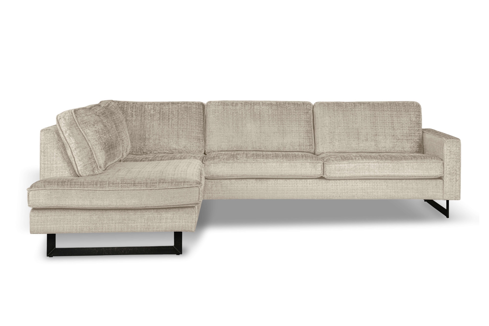 Home affaire Ecksofa "Pinto, 290 cm, Cord, Chenille, Lederoptik, Ottomane l günstig online kaufen