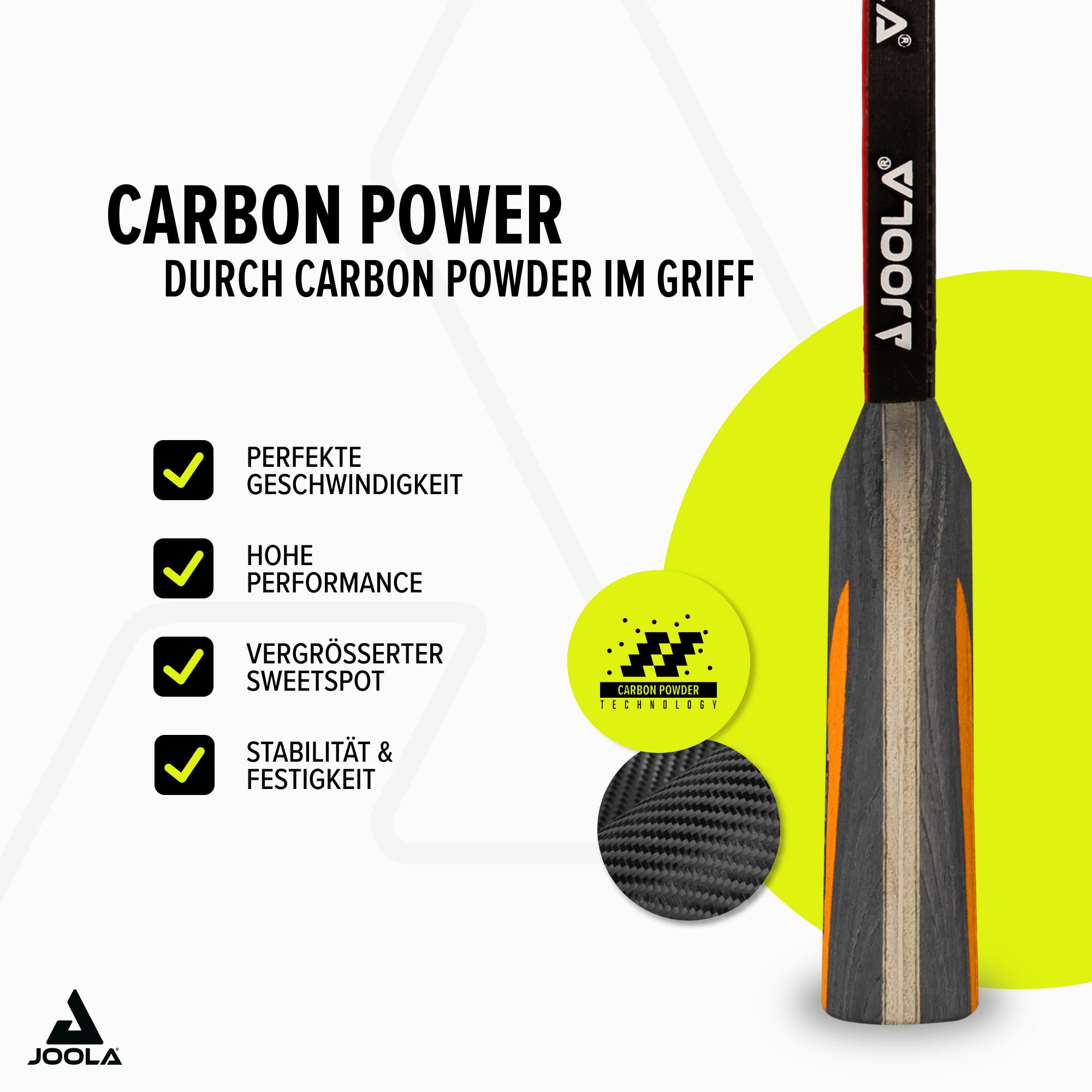 Joola Tischtennisschläger »Carbon Control«