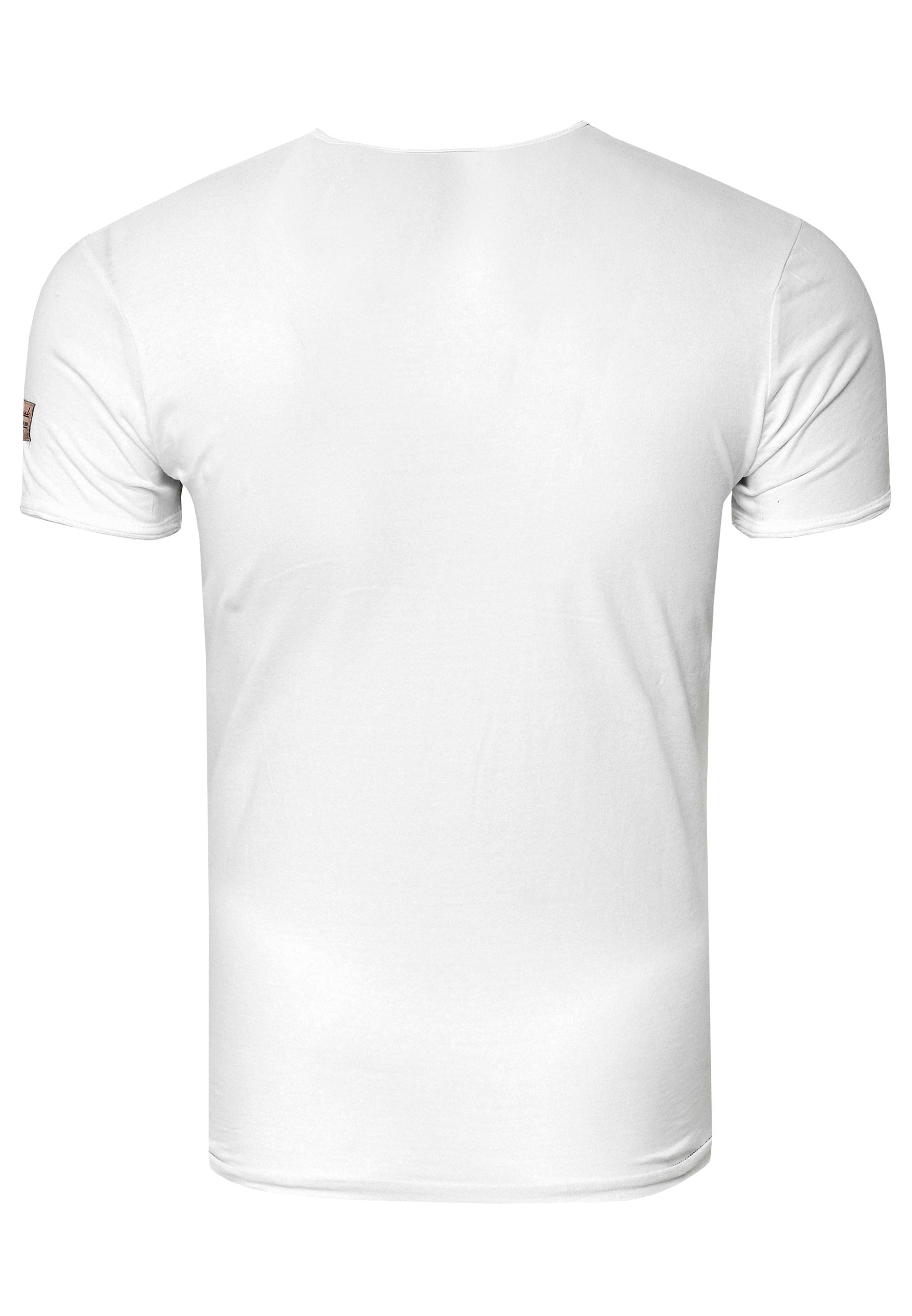 Rusty Neal T-Shirt, mit Adler-Print