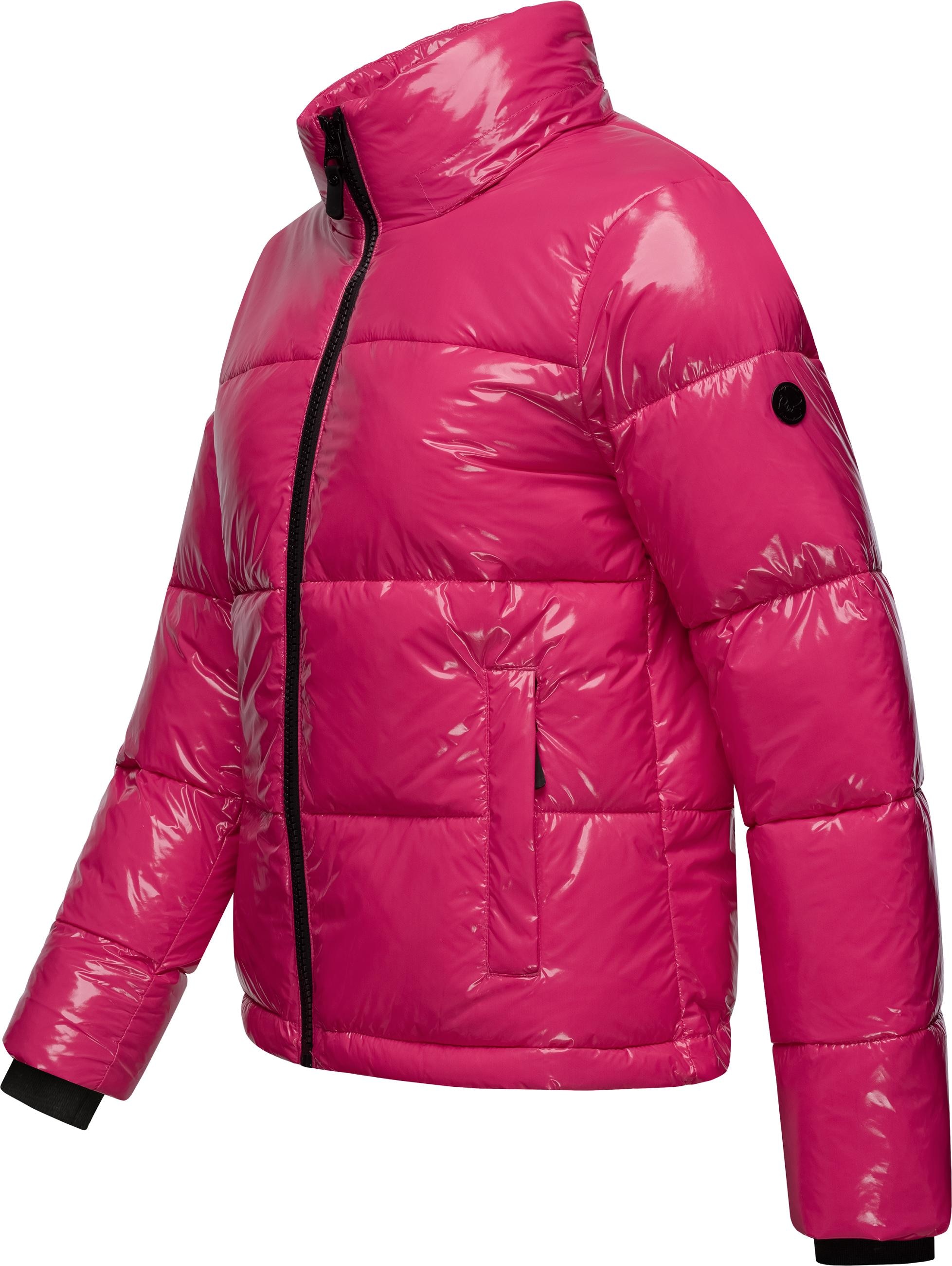 Ragwear Steppjacke »Roobie«, mit Kapuze, super stylische, gänzende Damen Winterjacke