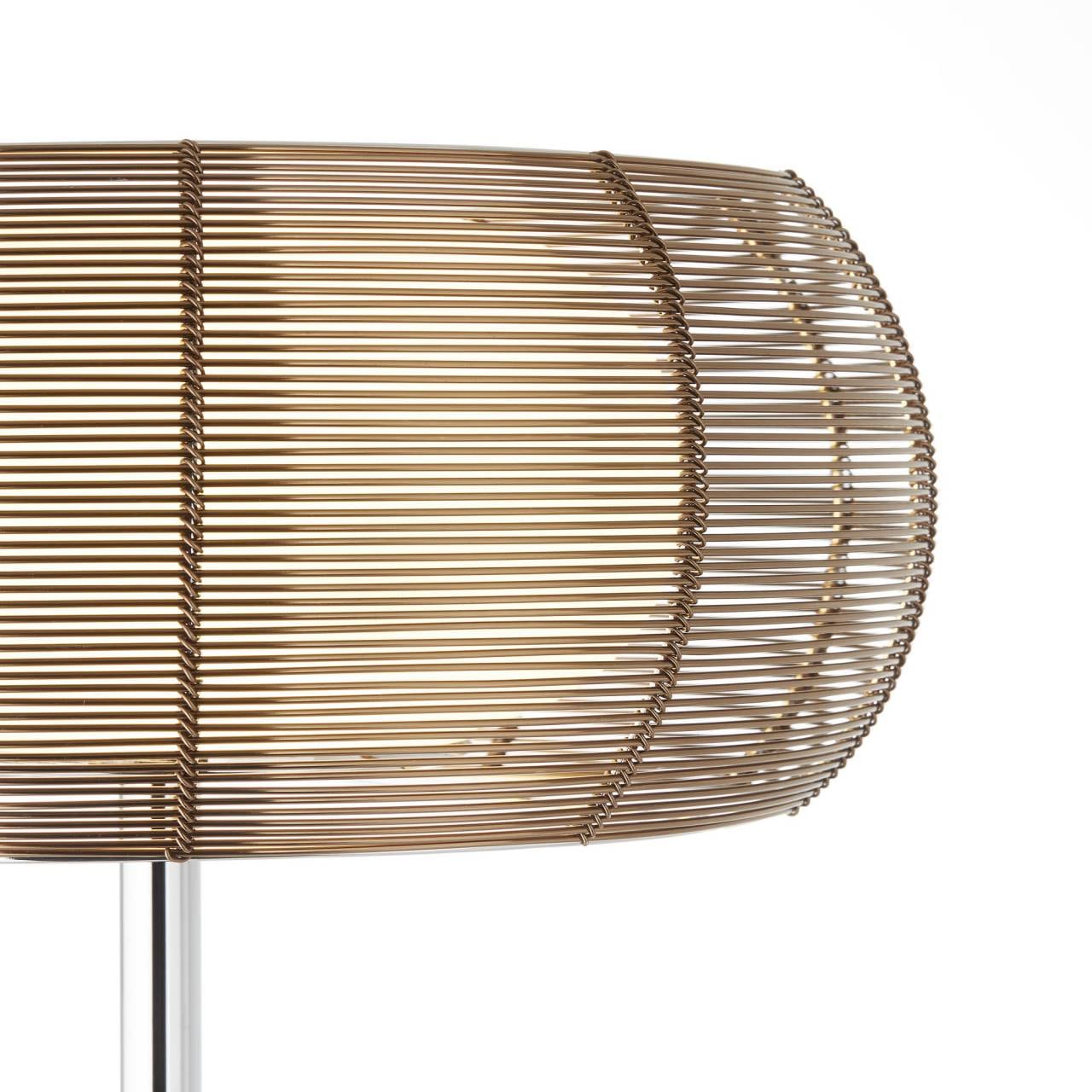 Brilliant Leuchten Stehlampe »Relax«, 2-flamig, bronze/chrom | BAUR