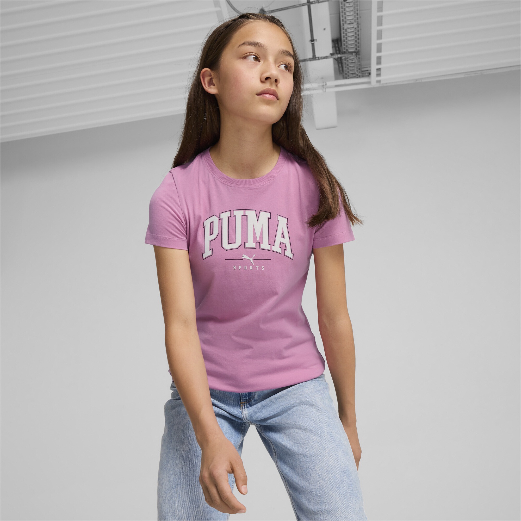 PUMA T-Shirt »PUMA SQUAD T-Shirt Mädchen«