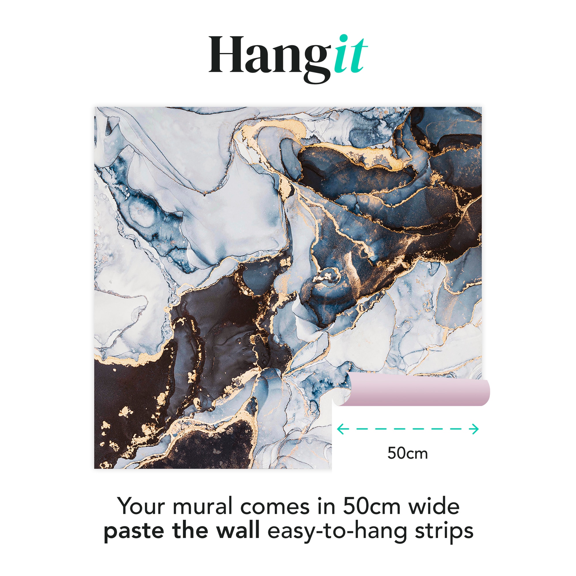 Art for the home Fototapete »Marmor«, Steinoptik, Design Tapeten